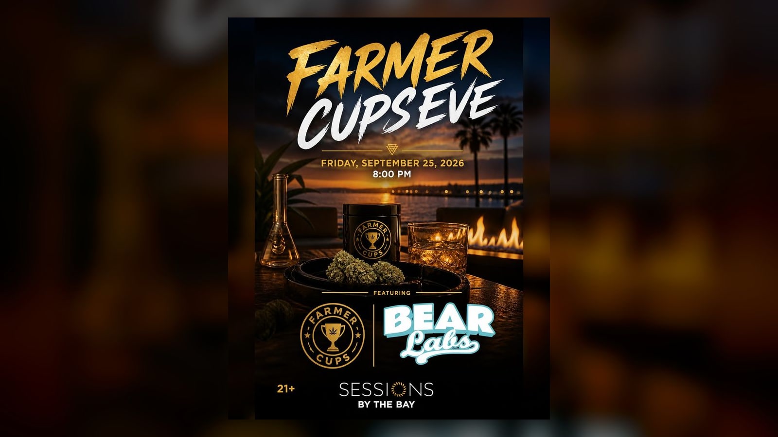 Farmer Cups Eve: the Official Pre-Party Night at Sessions by the Bay
