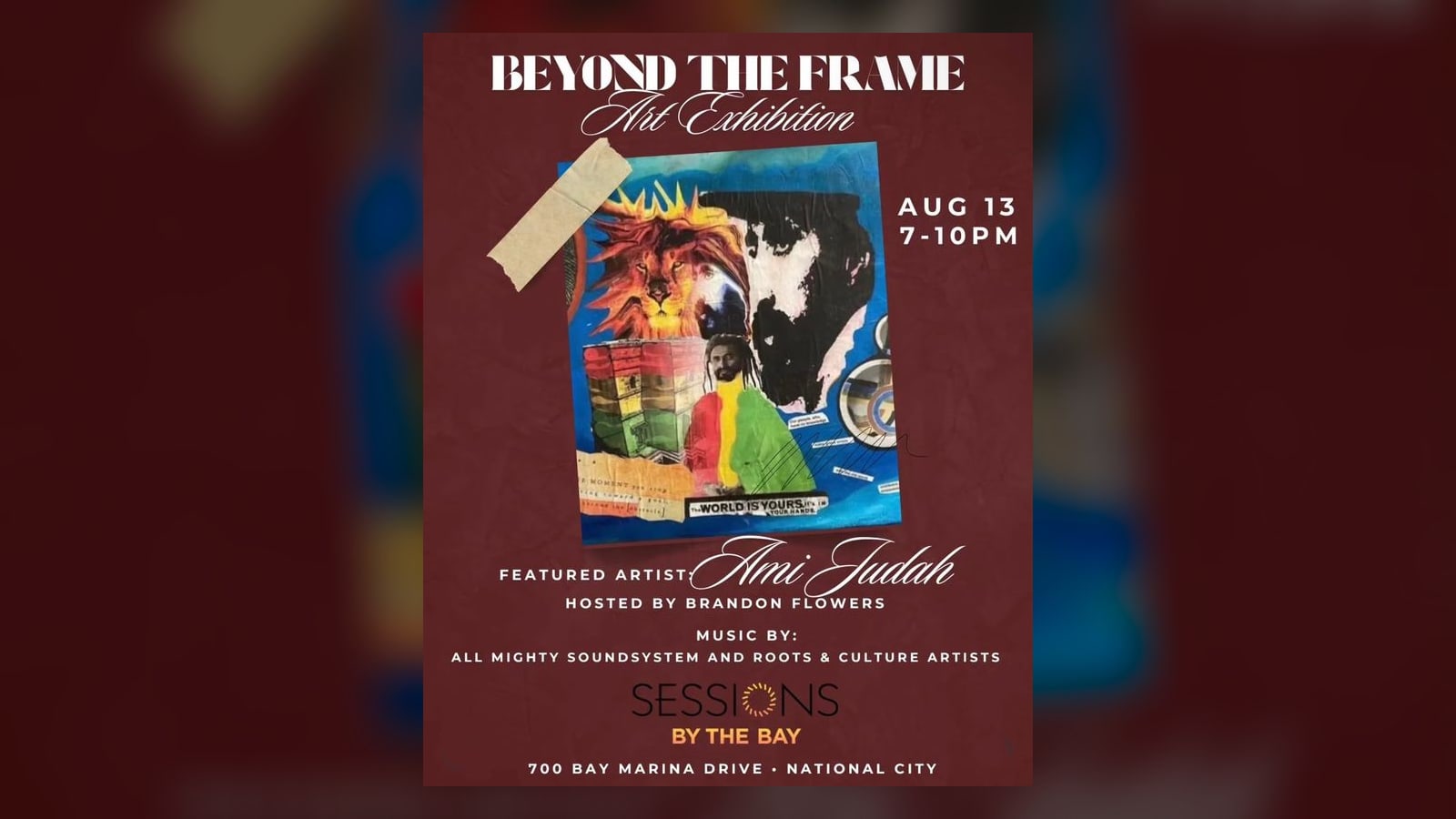 Beyond the Frame: Art Exhibition, Roots Music and Cannabis Culture in San Diego's South Bay