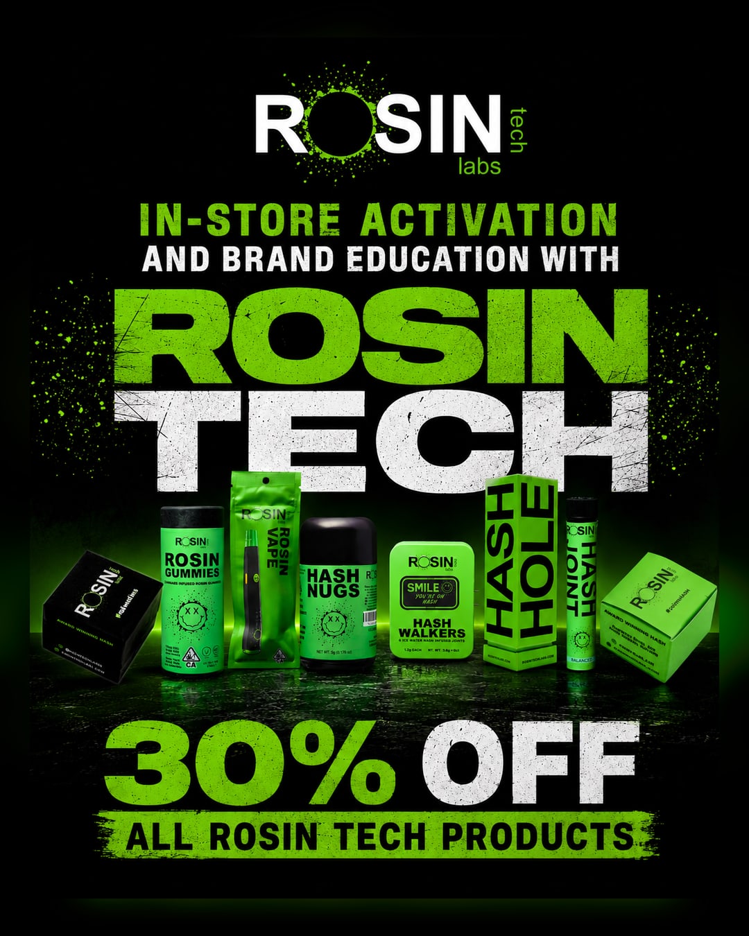 Rosin Tech Labs Brand PAD at Sessions by the Bay — San Diego South Bay