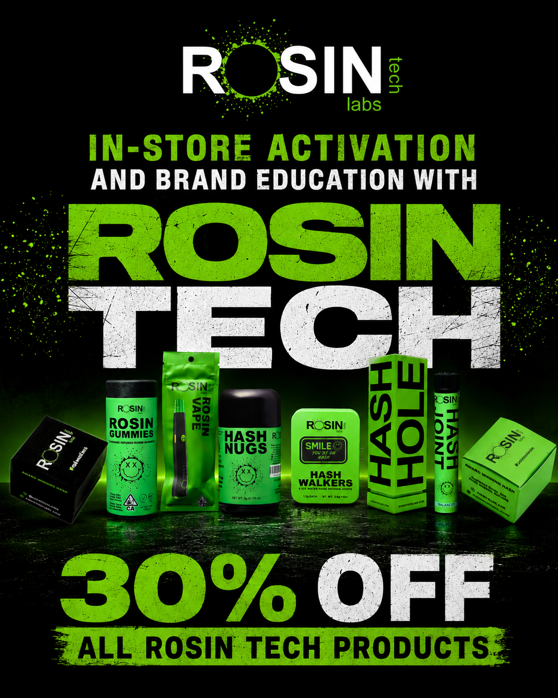 Rosin Tech Labs Brand PAD at Sessions by the Bay — San Diego South Bay