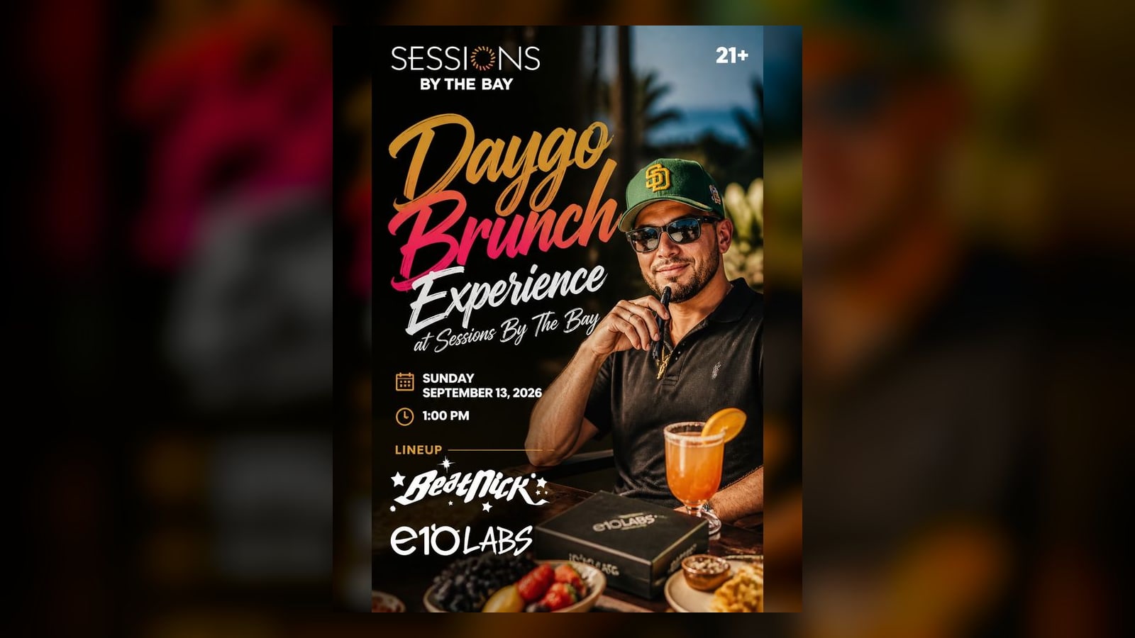 Daygo Brunch Experience with DJ Beatnick and E10 Labs in San Diego's South Bay