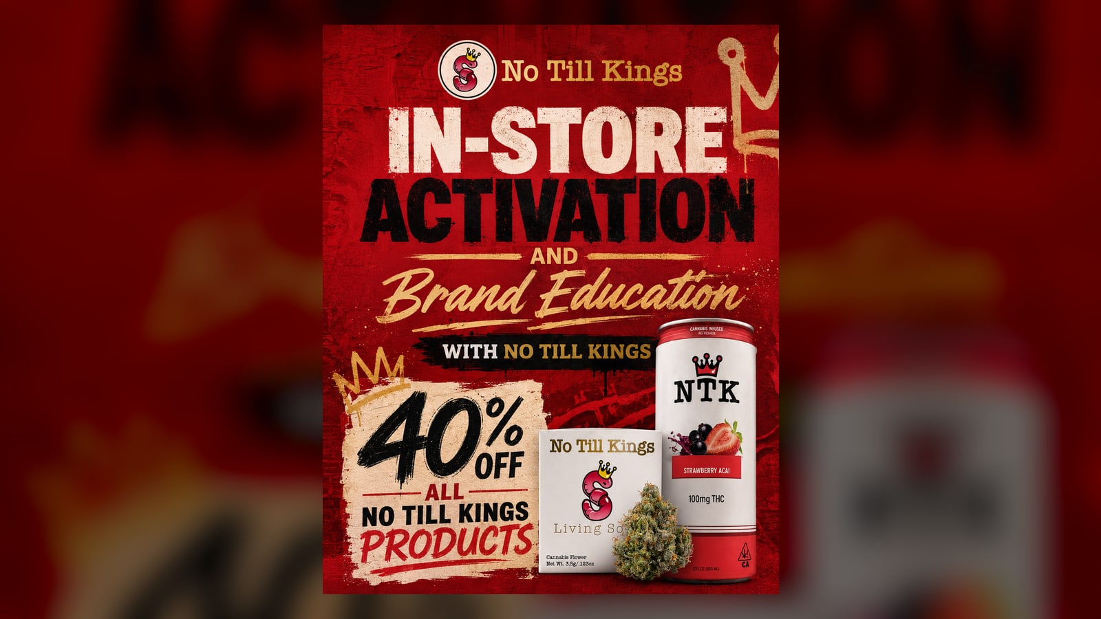 No Till Kings Brand PAD: Cannabis Education Activation in San Diego's South Bay