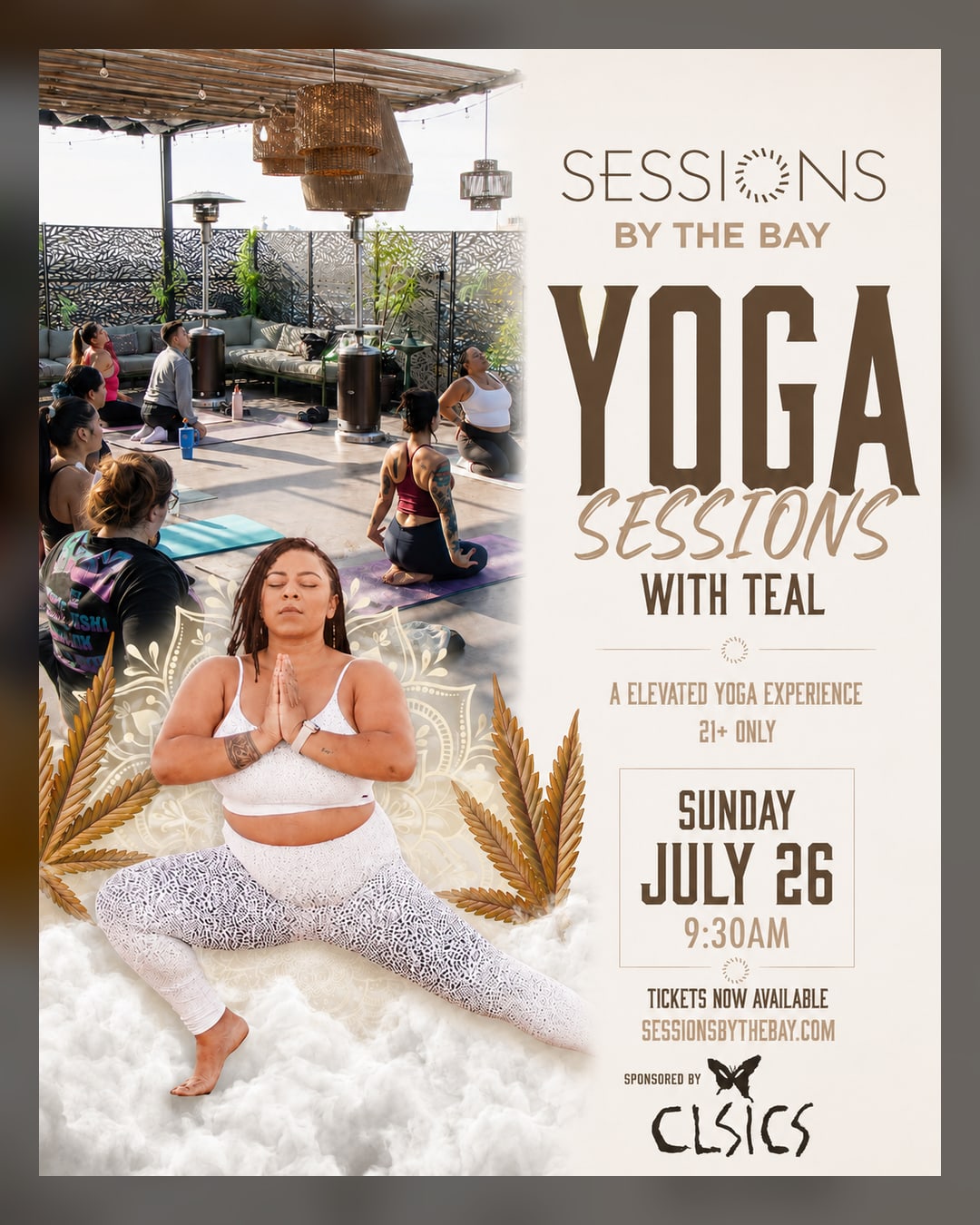 Self Care Sunday: Vinyasa Flow Yoga with Teal at Sessions by the Bay