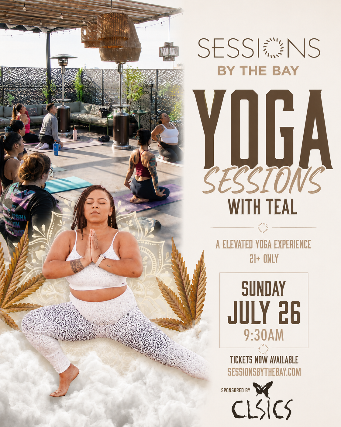 Self Care Sunday: Vinyasa Flow Yoga with Teal at Sessions by the Bay