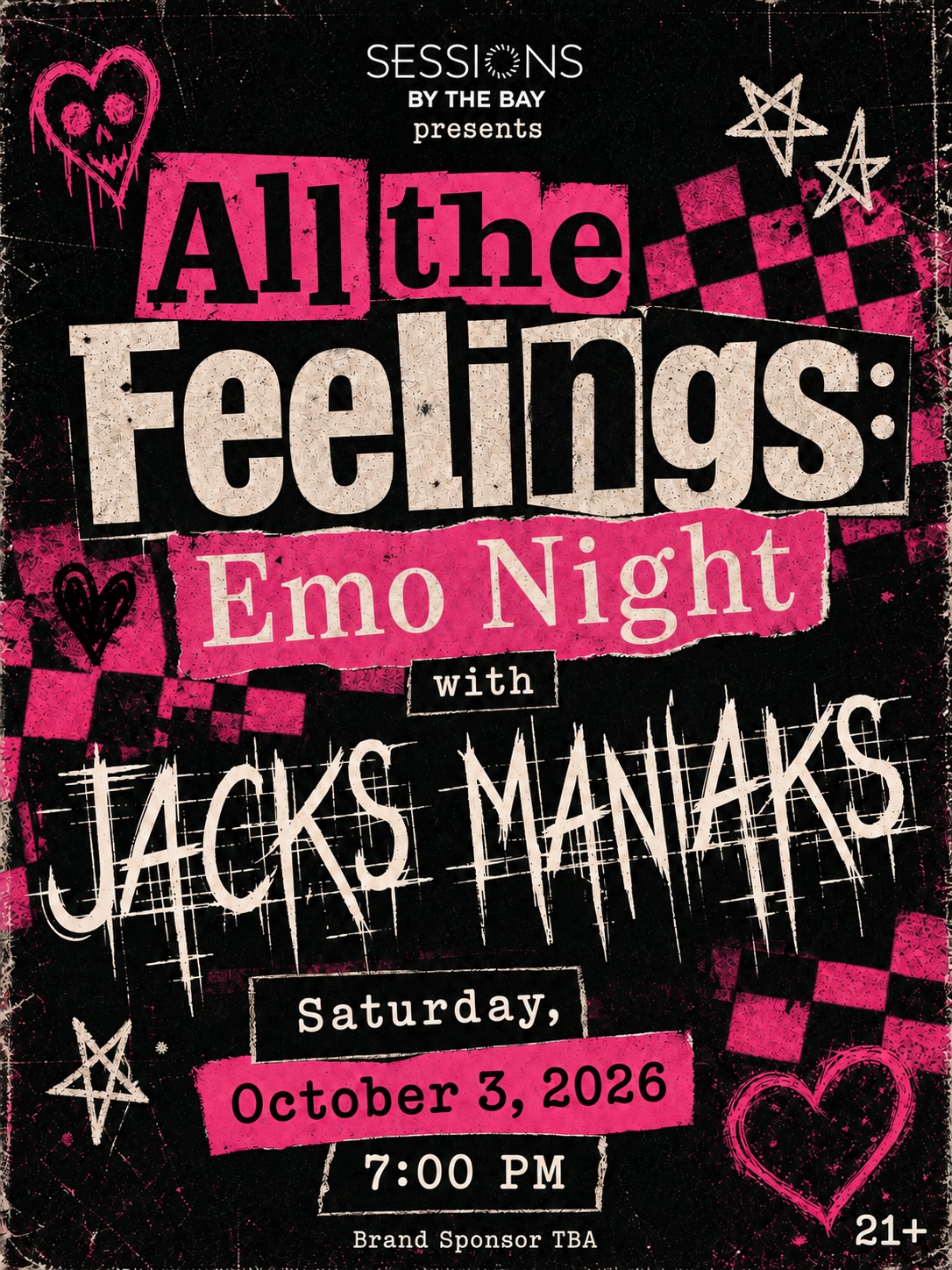 All the Feelings: Emo Night with Jack Maniak