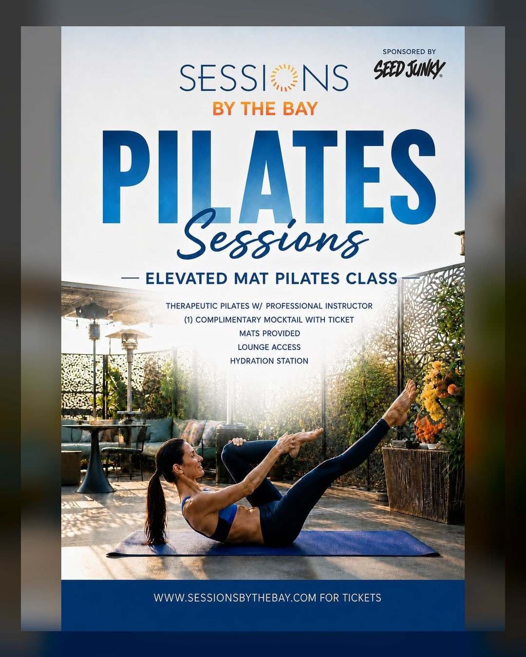 Self Care Sunday Pilates Sessions: Elevated Mat Pilates at Sessions by the Bay