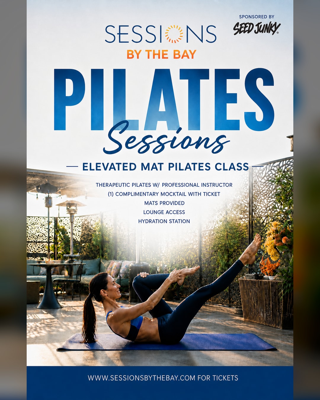 Self Care Sunday Pilates Sessions: Elevated Mat Pilates at Sessions by the Bay