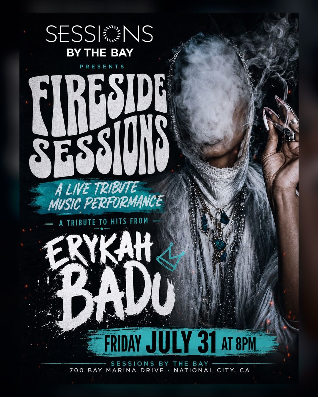 Fireside Sessions: Erykah Badu Tribute with Solo Pearl at Sessions by the Bay
