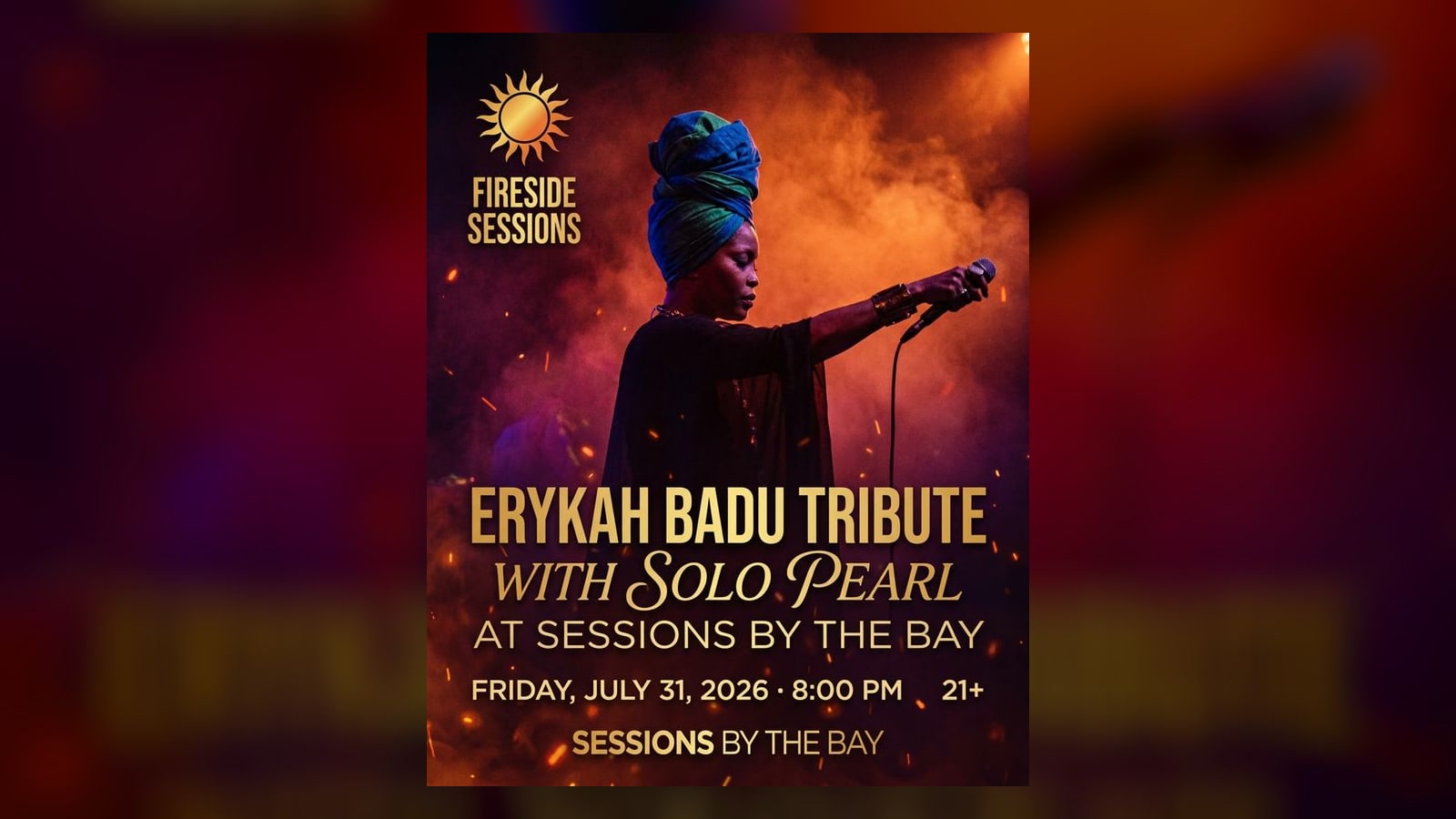Fireside Sessions: Erykah Badu Tribute with Solo Pearl at Sessions by the Bay