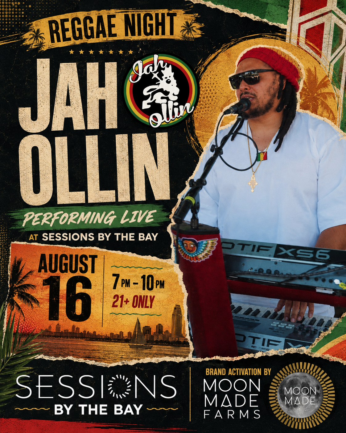 Reggae Wednesday: Jah Ollin and Estevan Miramontes bring Conscious Roots Reggae to Sessions by the Bay