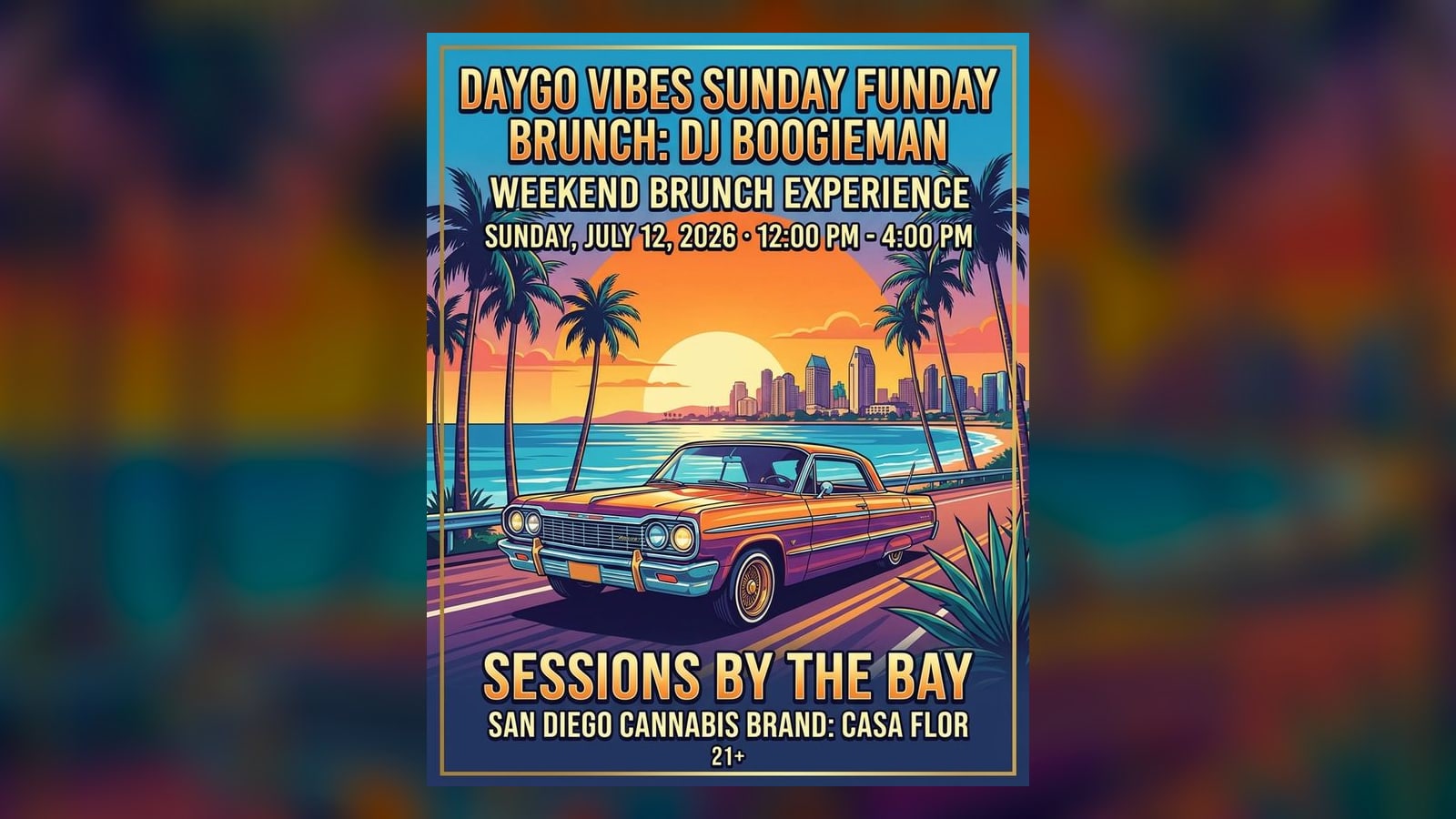 Daygo Vibes Sunday Funday Brunch: DJ Boogieman