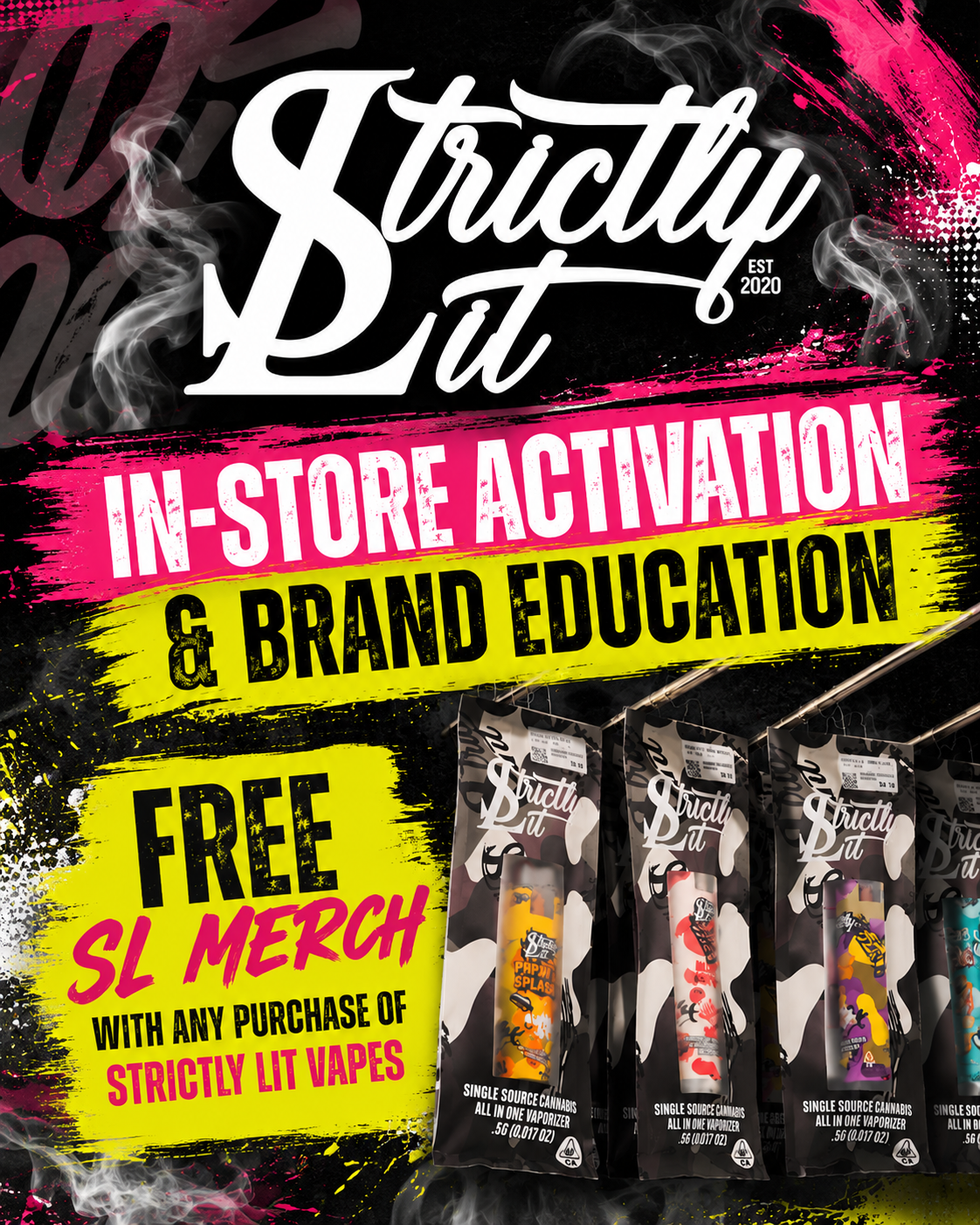 Brand PAD: Strictly Lit Cannabis Activation at Sessions by the Bay