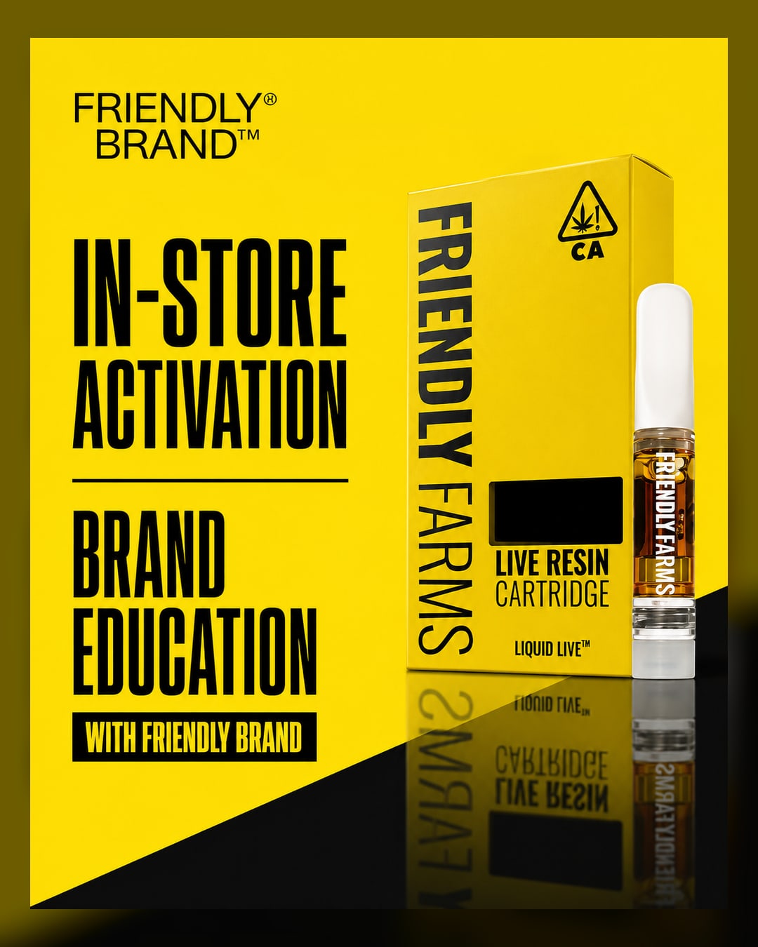 Friendly Brand PAD: Live Cannabis Brand Activation at Sessions by the Bay