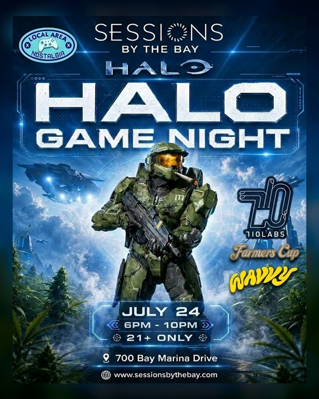Halo Tournament Night at Sessions by the Bay — 48-Player Gaming Event