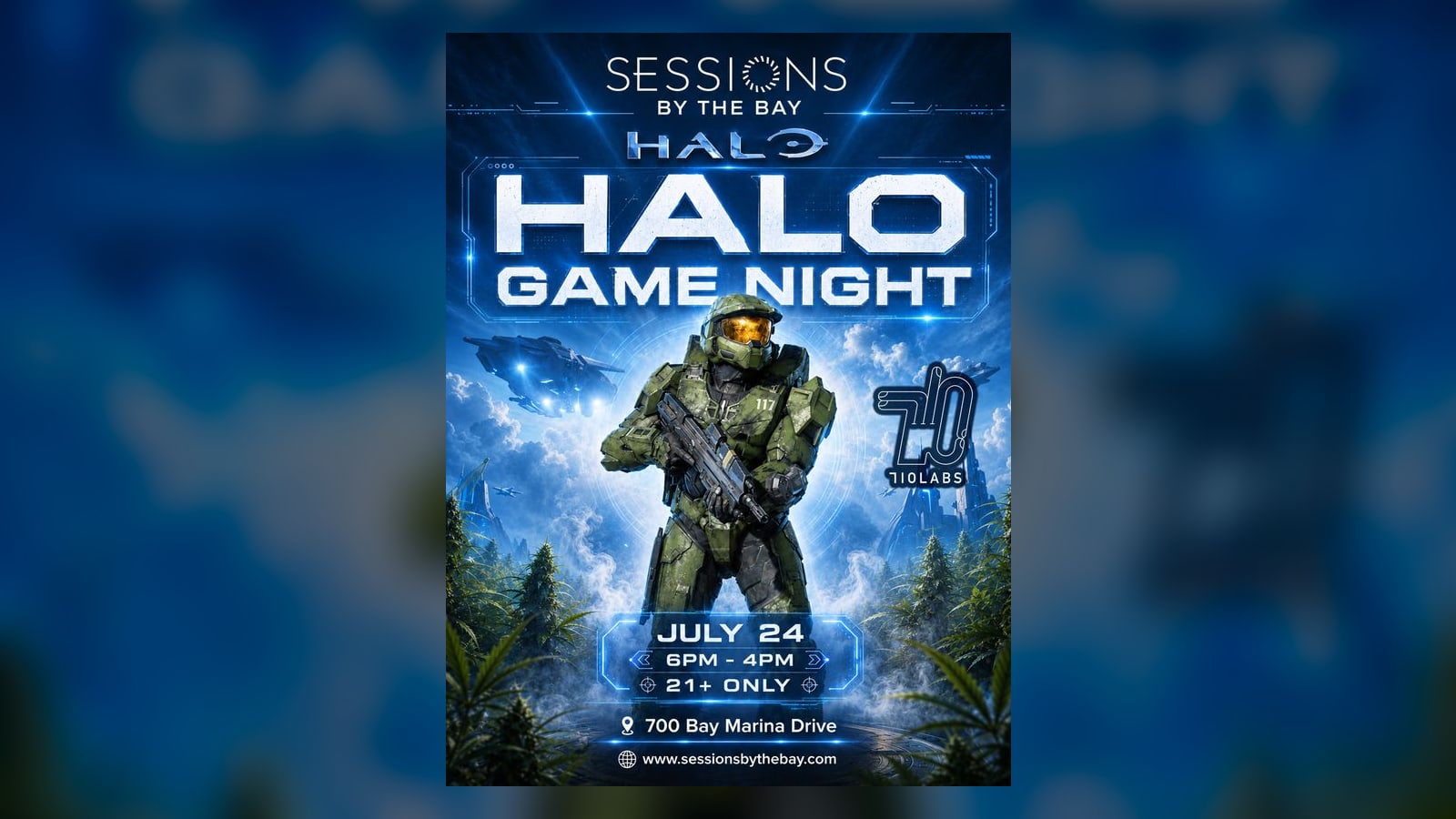 Halo Tournament Night at Sessions by the Bay — 48-Player Gaming Event