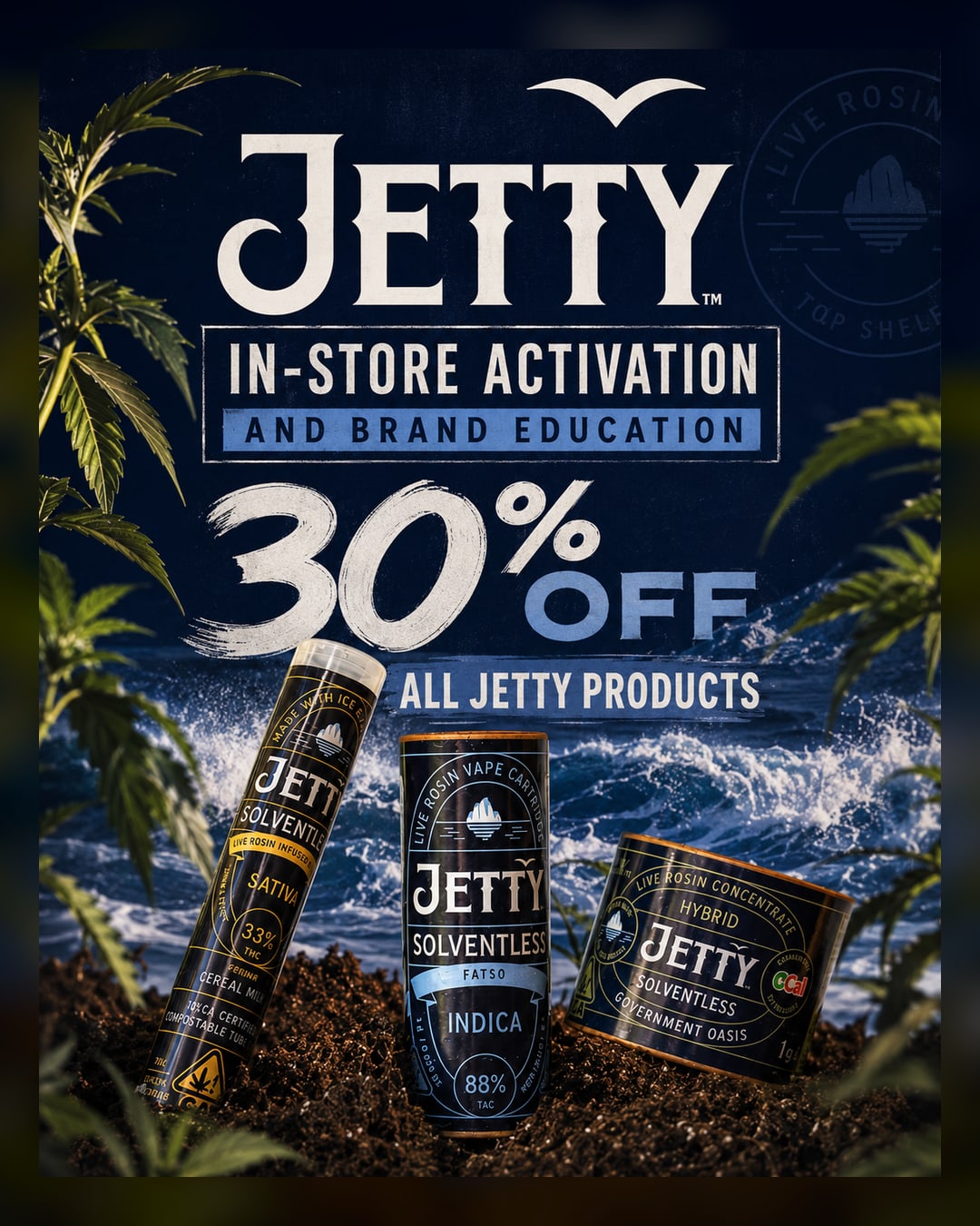 Jetty Brand PAD at Sessions by the Bay, San Diego South Bay