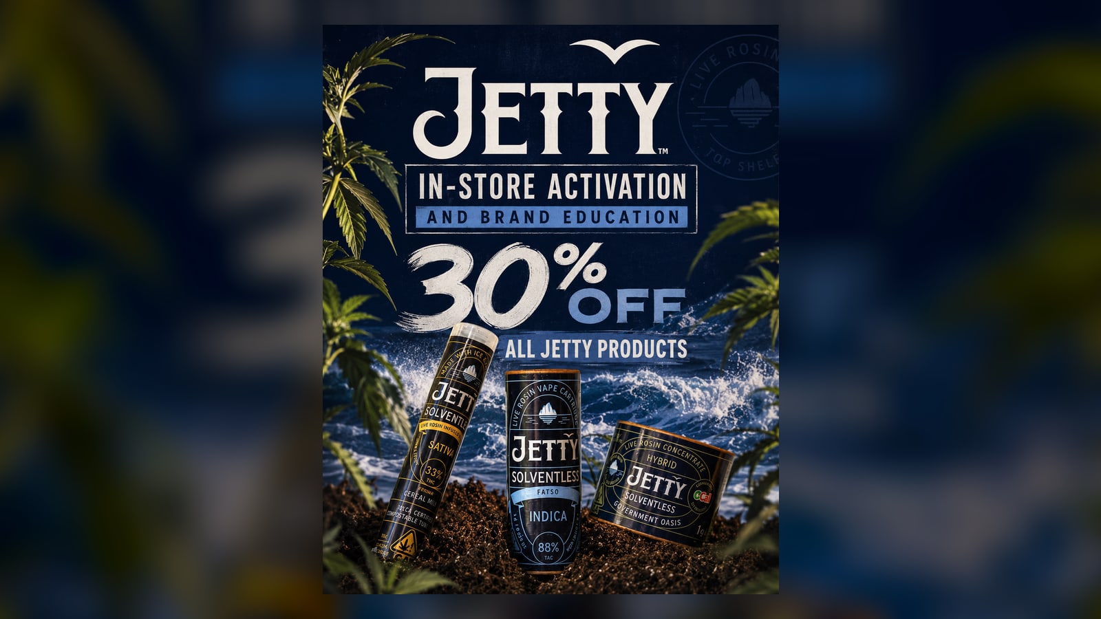 Jetty Brand PAD at Sessions by the Bay, San Diego South Bay