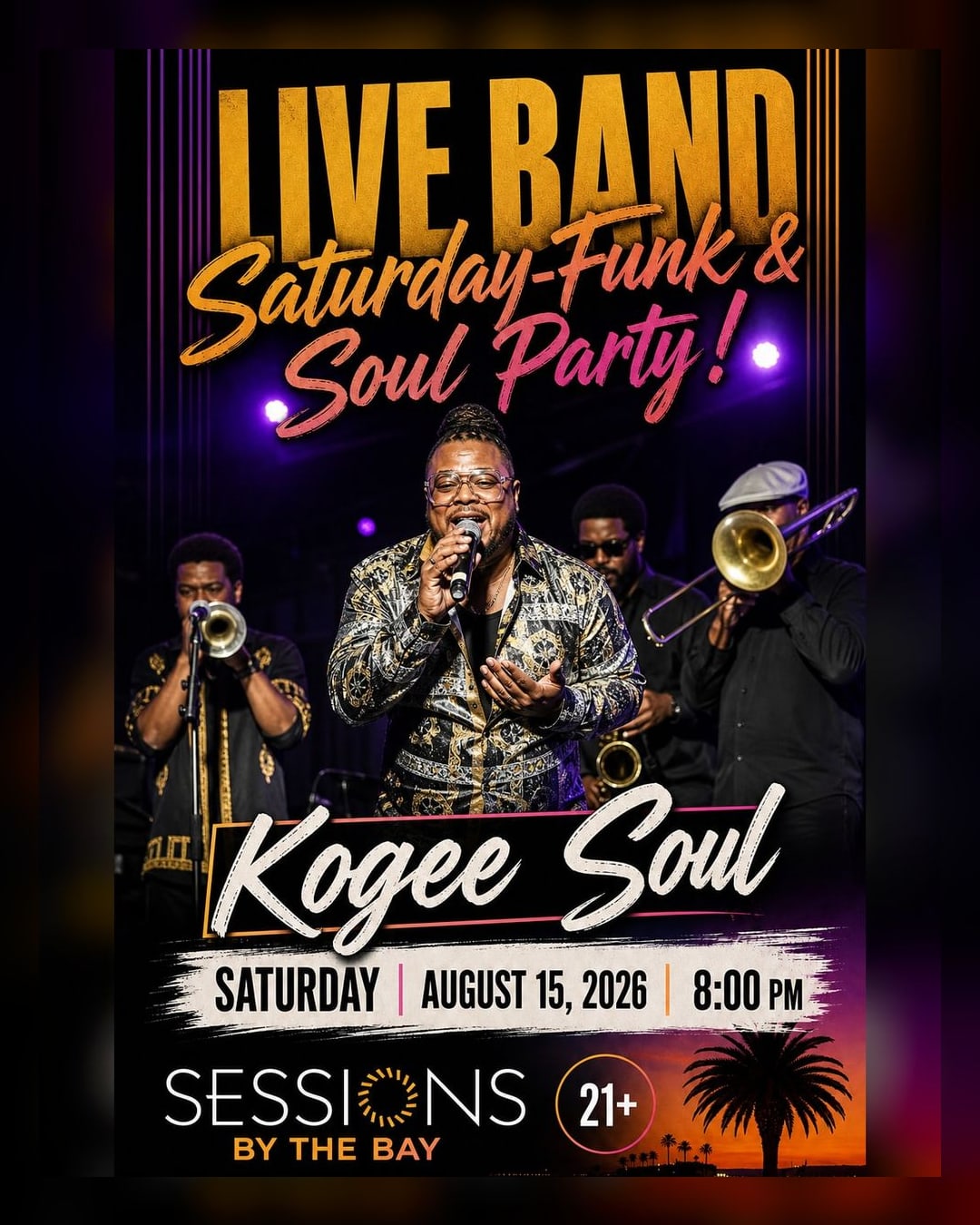Kogee Soul Live: Funk and Soul Dance Party at Sessions by the Bay
