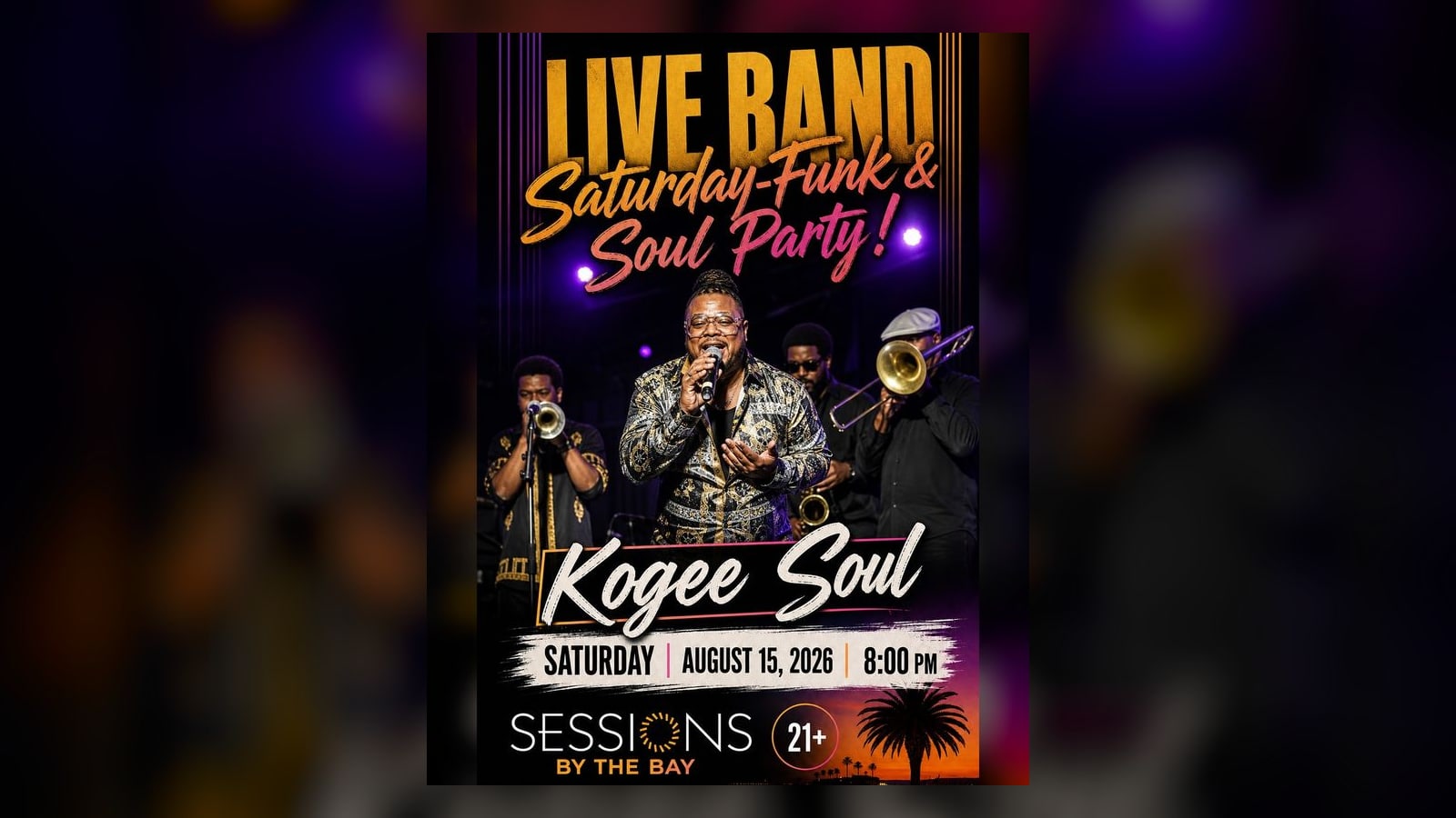 Kogee Soul Live: Funk and Soul Dance Party at Sessions by the Bay