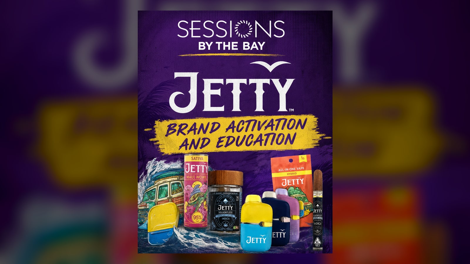 Jetty x Brand PAD: San Diego's No. 1 Rosin Brand at Sessions by the Bay