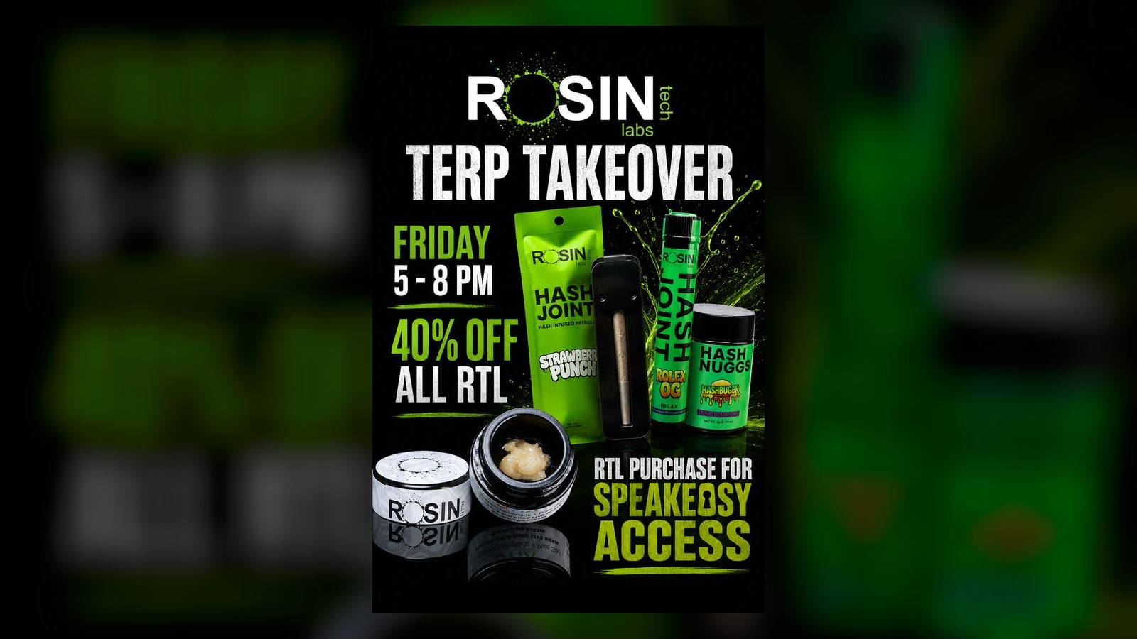 Rosin Tech Labs Speak Easy Takeover at Sessions by the Bay, San Diego