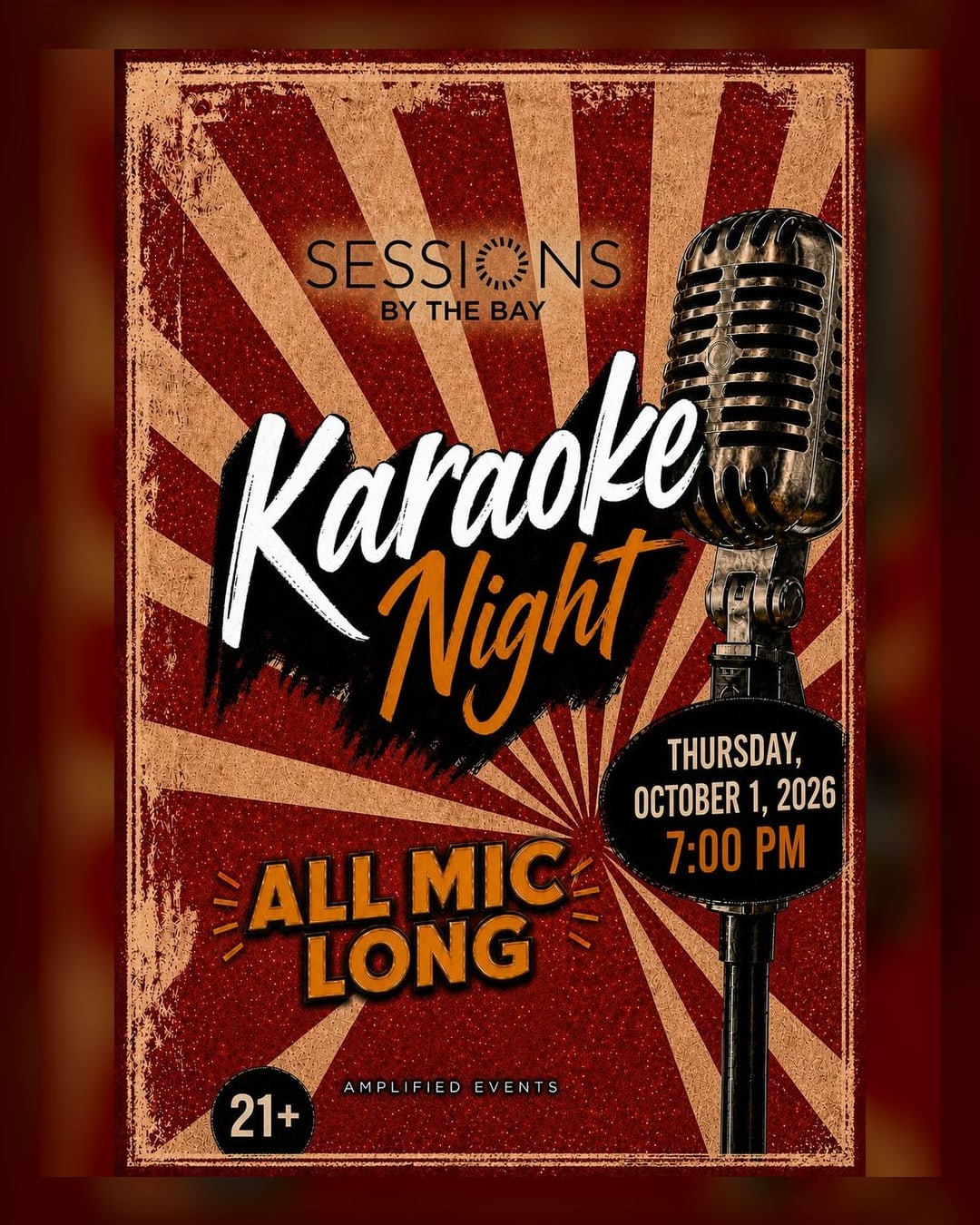 Karaoke Night in San Diego's South Bay: All Mic Long at Sessions by the Bay