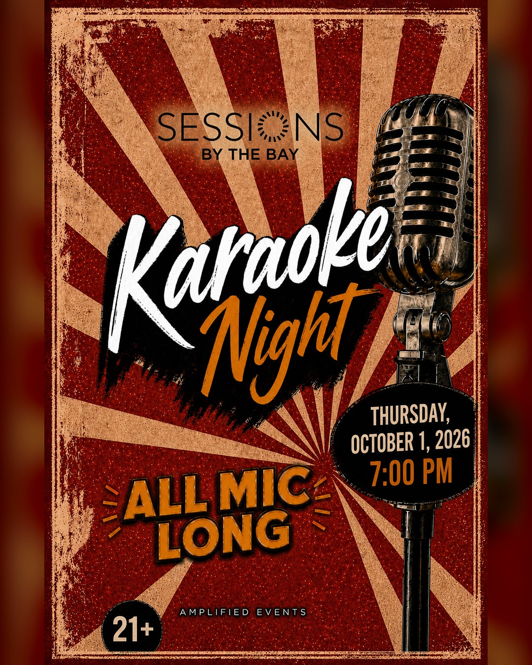 Karaoke Night in San Diego's South Bay: All Mic Long at Sessions by the Bay