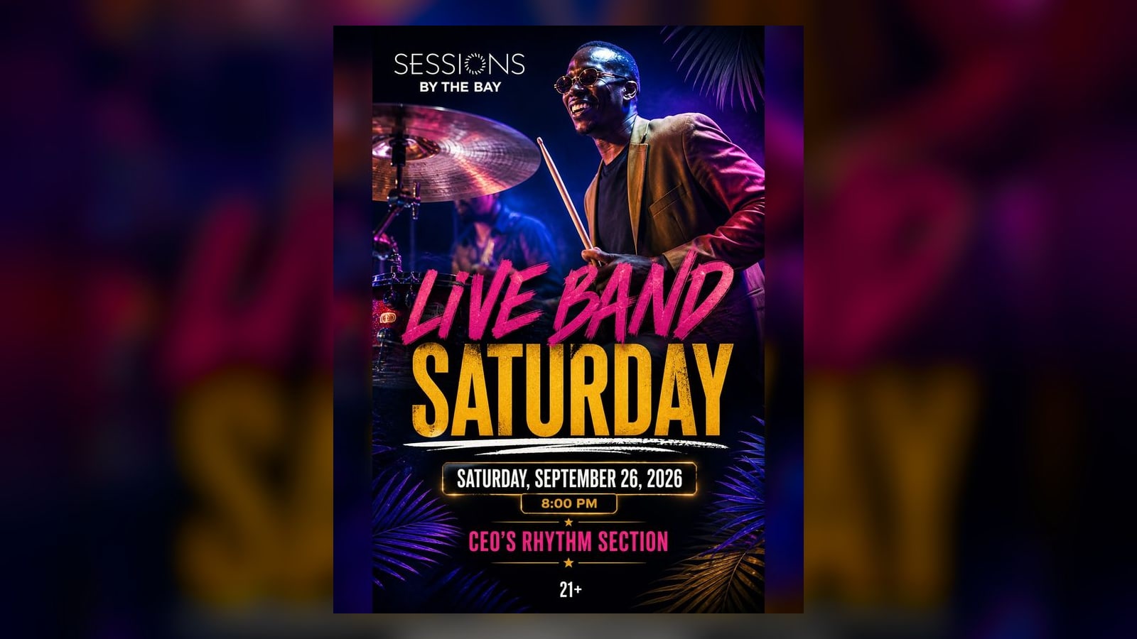 Live Band Saturday: CEO's Rhythm Section Brings R&B and Funk to Sessions by the Bay