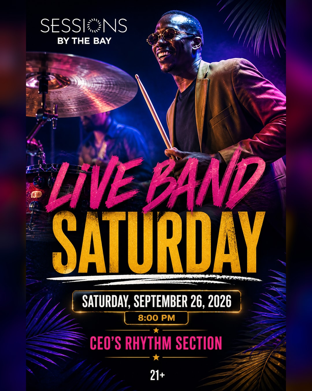 Live Band Saturday: CEO's Rhythm Section Brings R&B and Funk to Sessions by the Bay