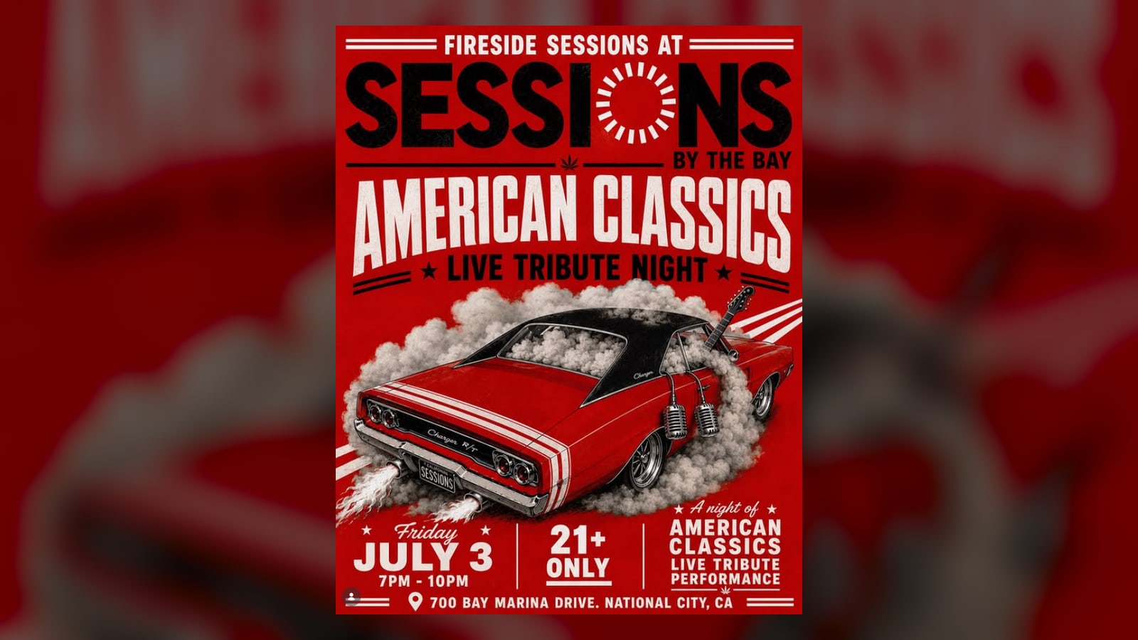Fireside Sessions: American Classics with Solo Pearl — 4th of July Weekend at Sessions by the Bay