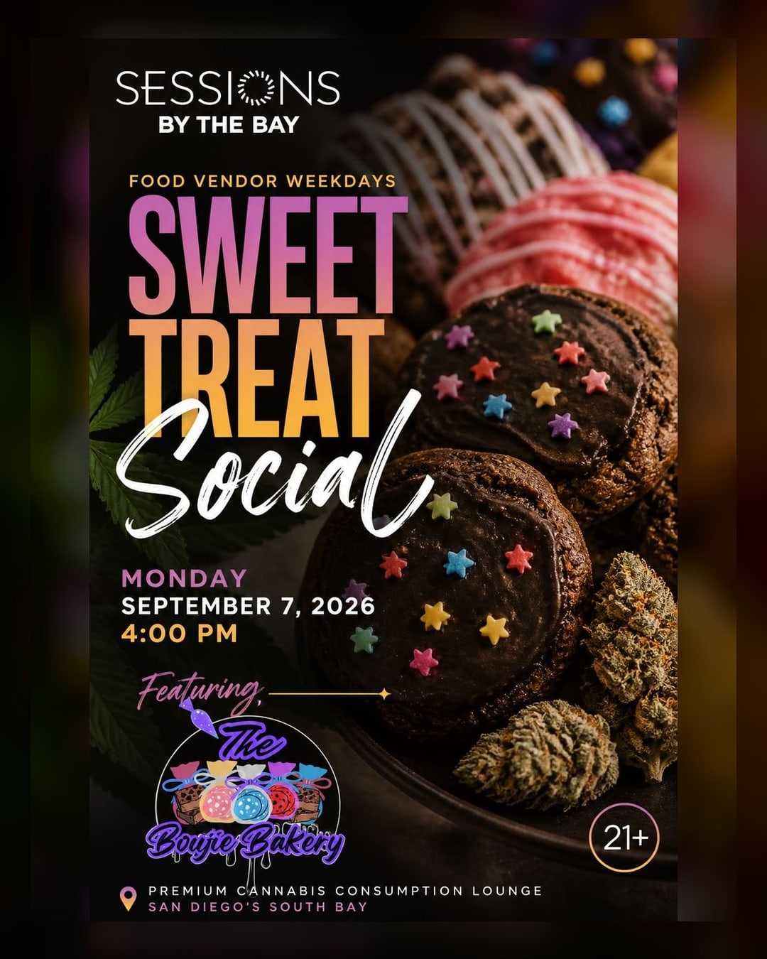 Sweet Treat Social: Boujie Bakery Pop-Up at Sessions by the Bay South Bay