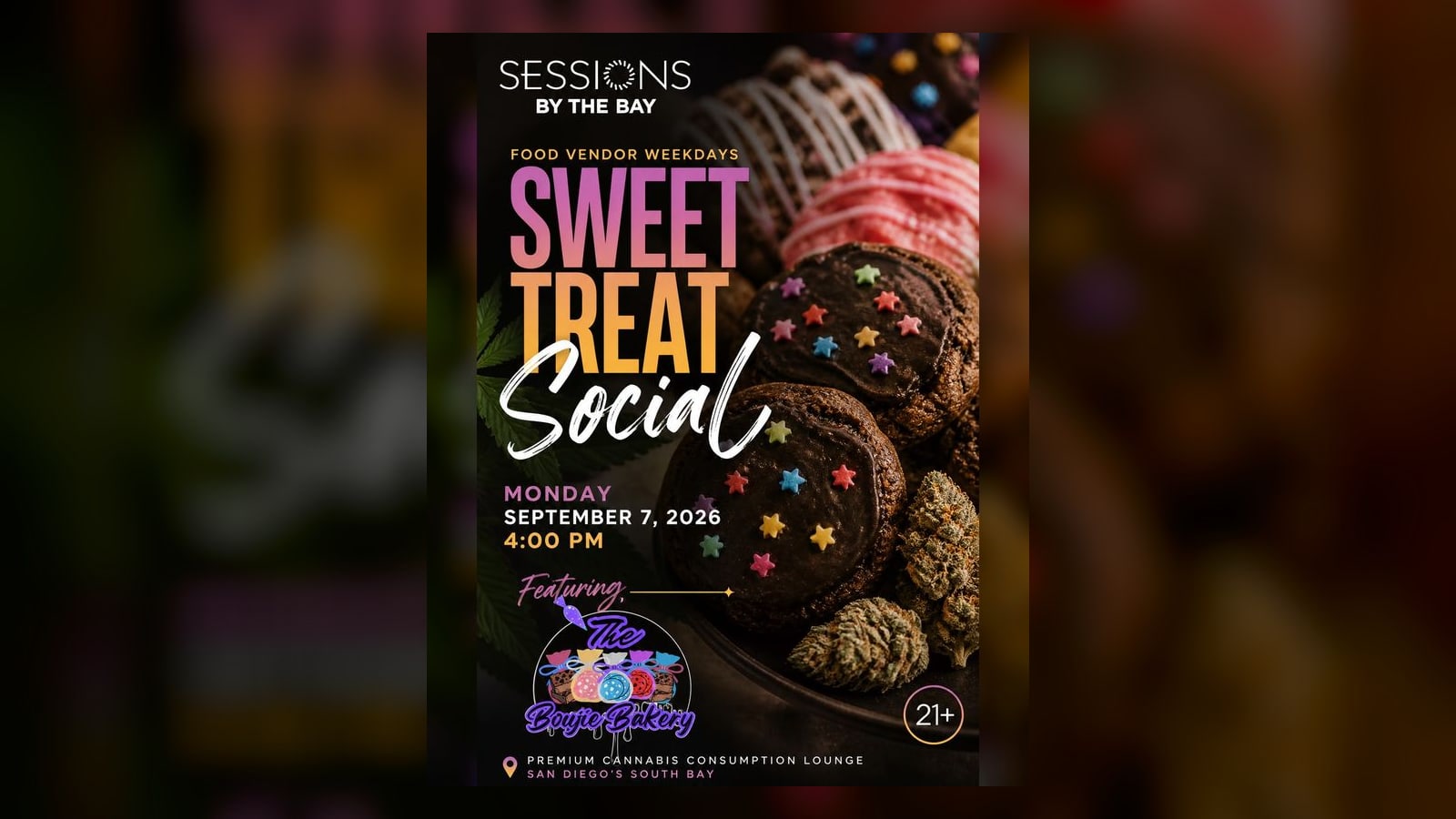 Sweet Treat Social: Boujie Bakery Pop-Up at Sessions by the Bay South Bay