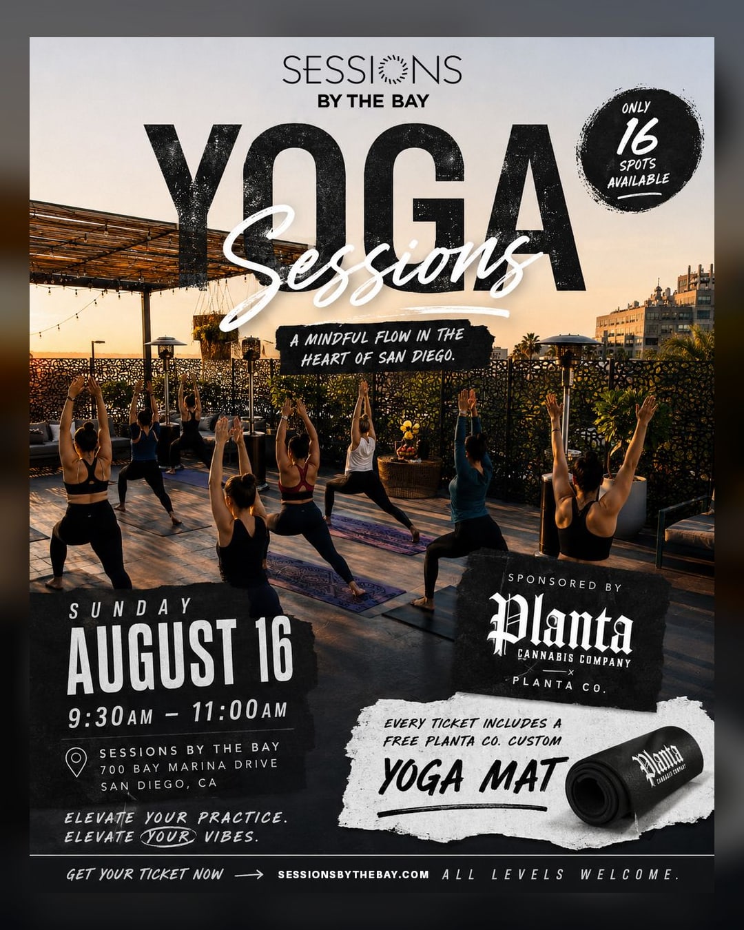 Self Care Sunday Pilates with Steph at Sessions by the Bay, San Diego's South Bay