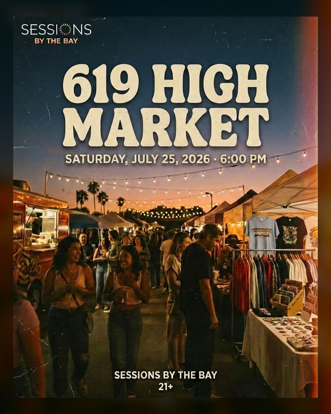619 High Market — Cannabis Night Market in San Diego's South Bay