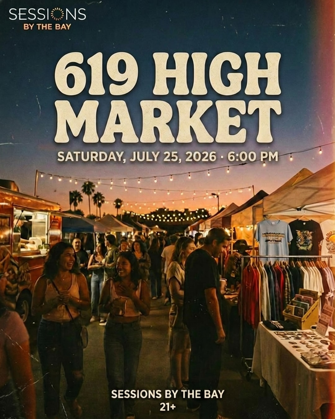 619 High Market — Cannabis Night Market in San Diego's South Bay