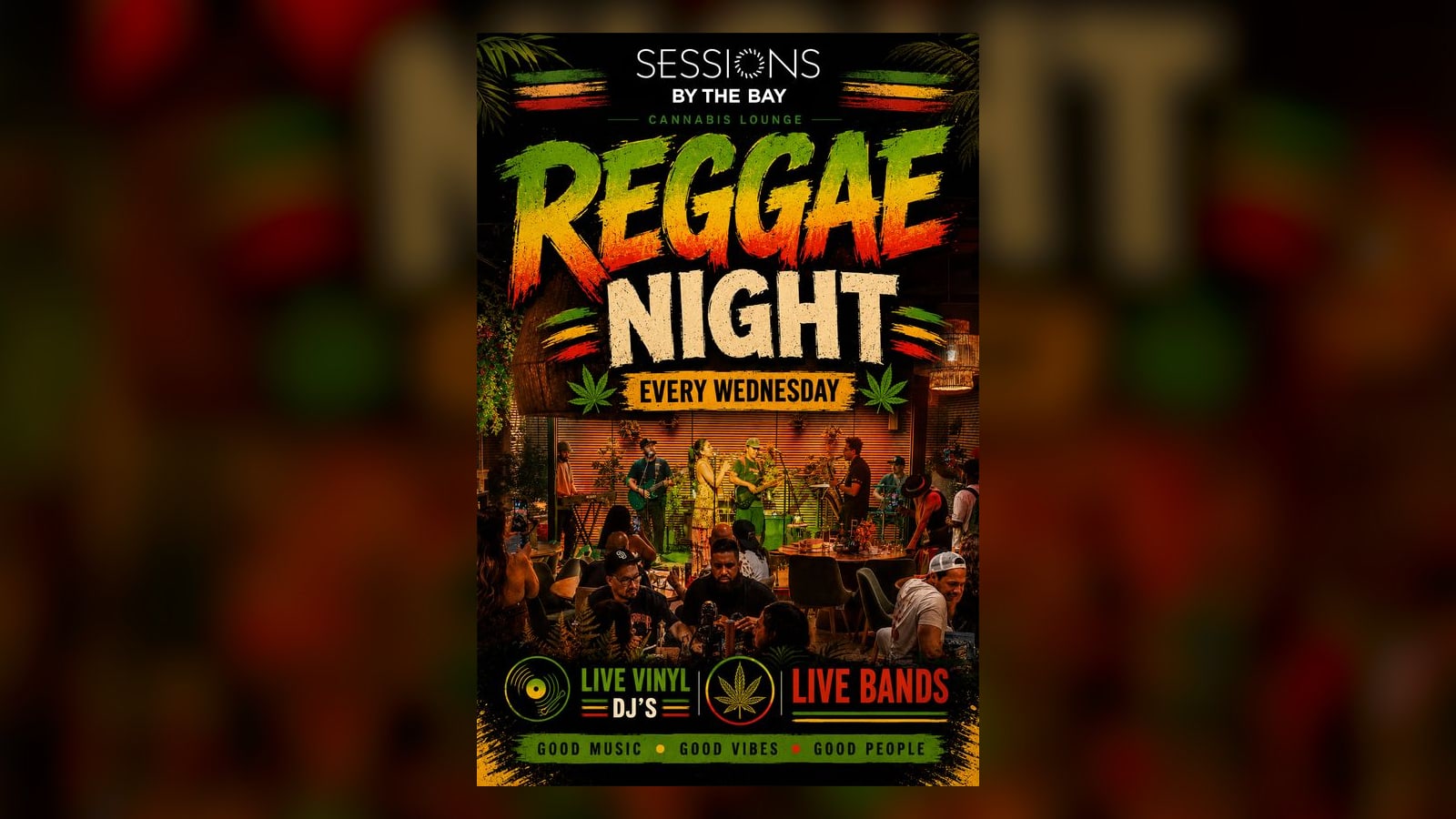 Reggae Wednesday with Selecta Fari — Live Reggae Night at Sessions by the Bay