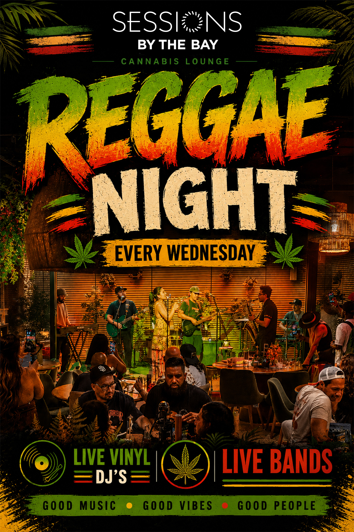 Reggae Wednesday with Selecta Fari — Live Reggae Night at Sessions by the Bay
