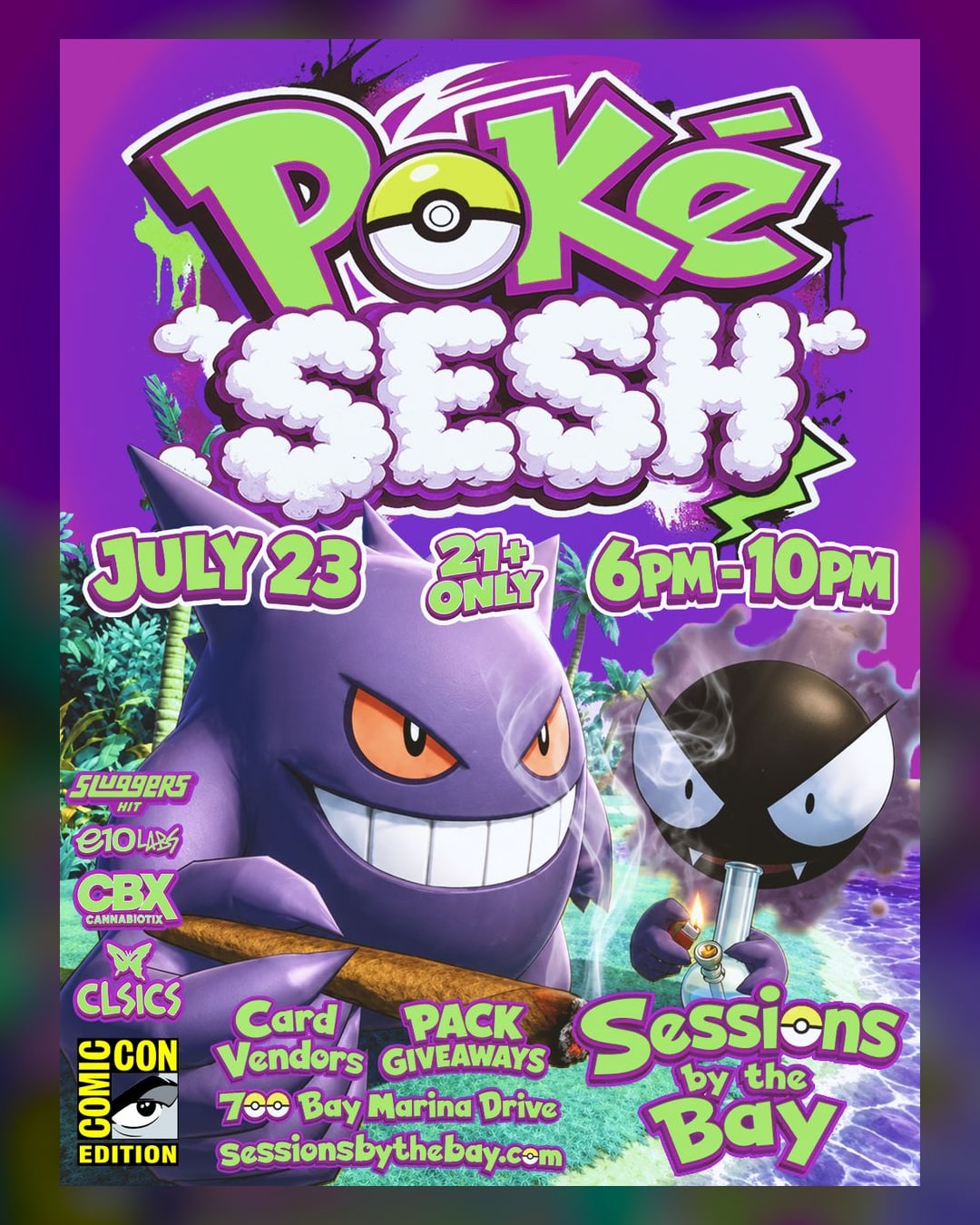 Poké Sesh: Pokémon Card Trading Night at San Diego's Premier Cannabis Lounge