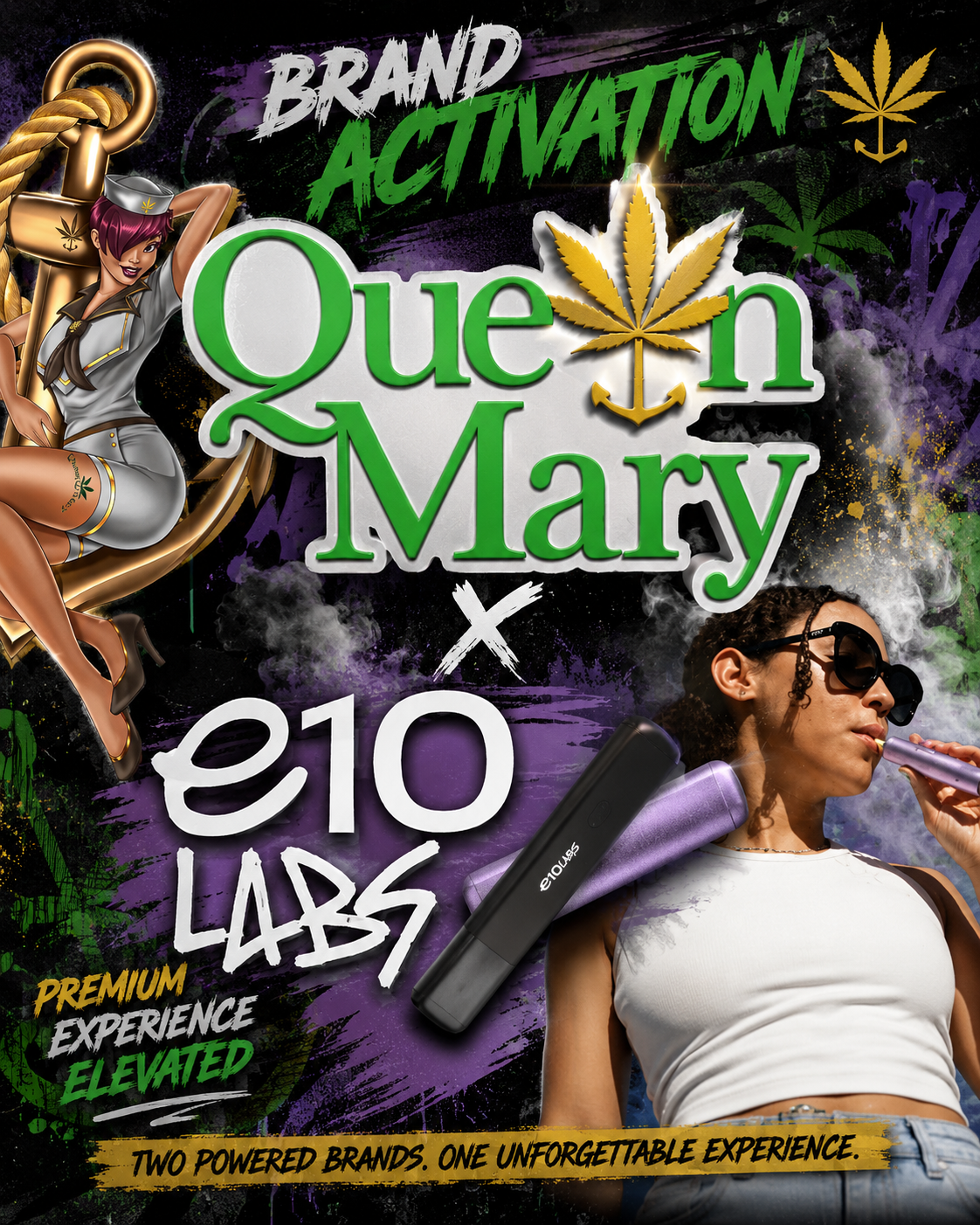 Brand Activations: E10 Labs & Queen Mary Medicinals at Sessions by the Bay