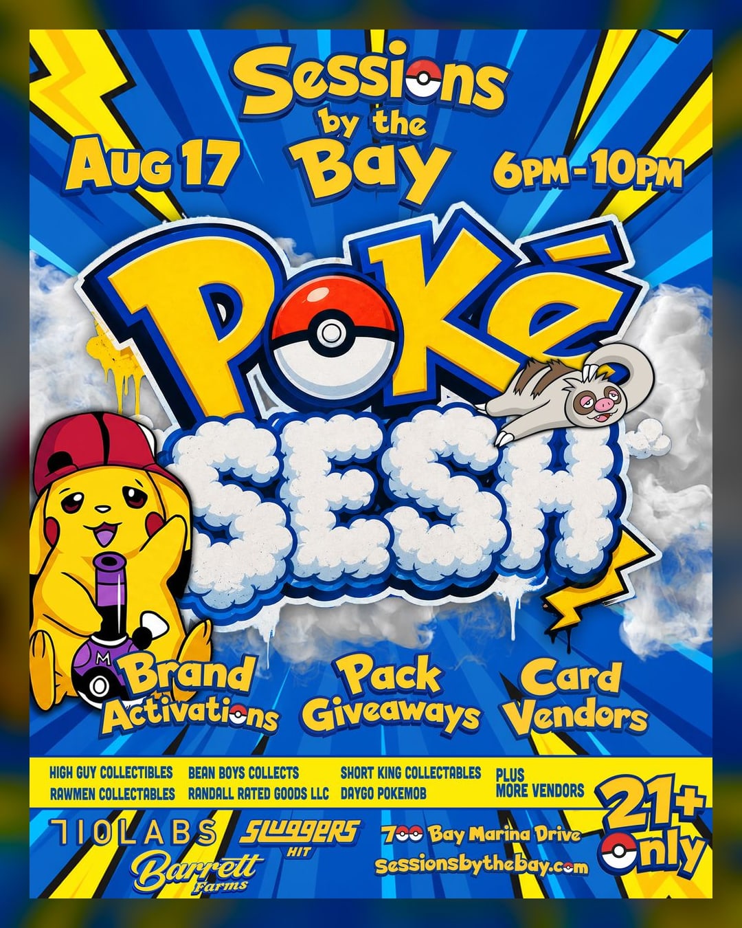 Poke Sesh: Pokemon Card Trading Night at Sessions by the Bay