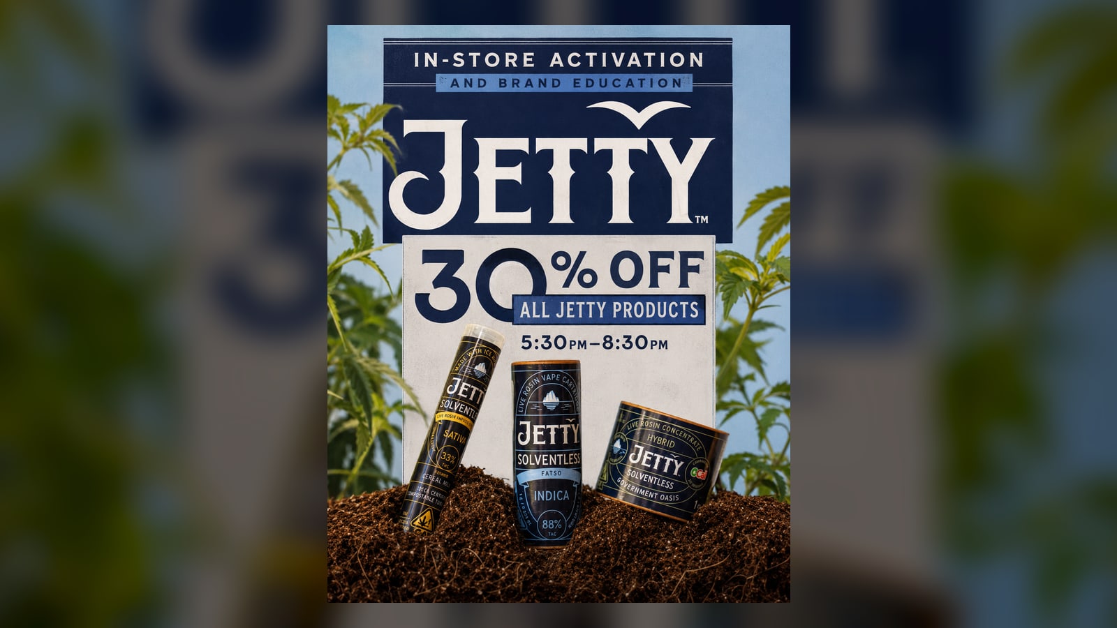 Jetty Brand PAD: In-Store Activation and Education Night in San Diego's South Bay