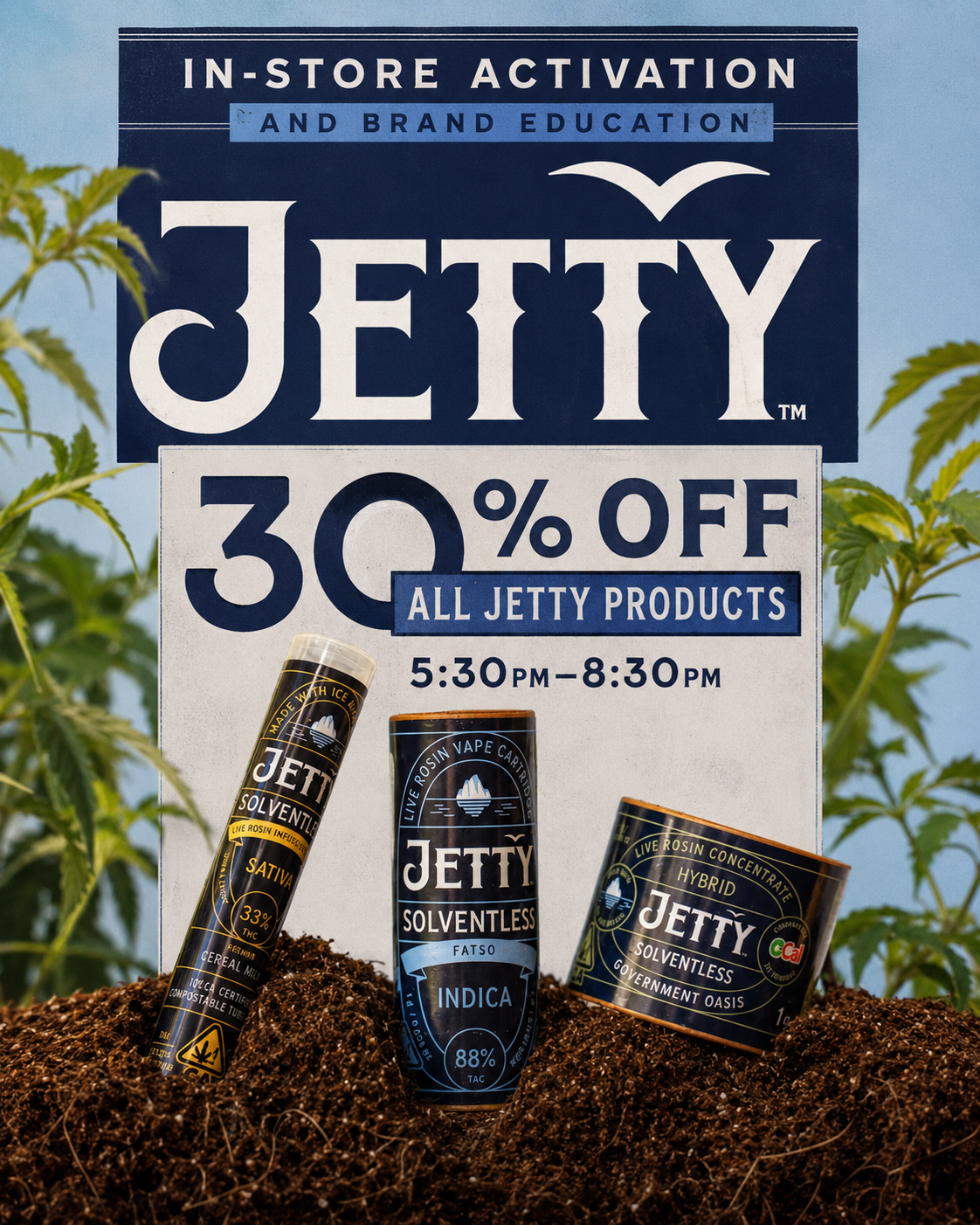 Jetty Brand PAD: In-Store Activation and Education Night in San Diego's South Bay