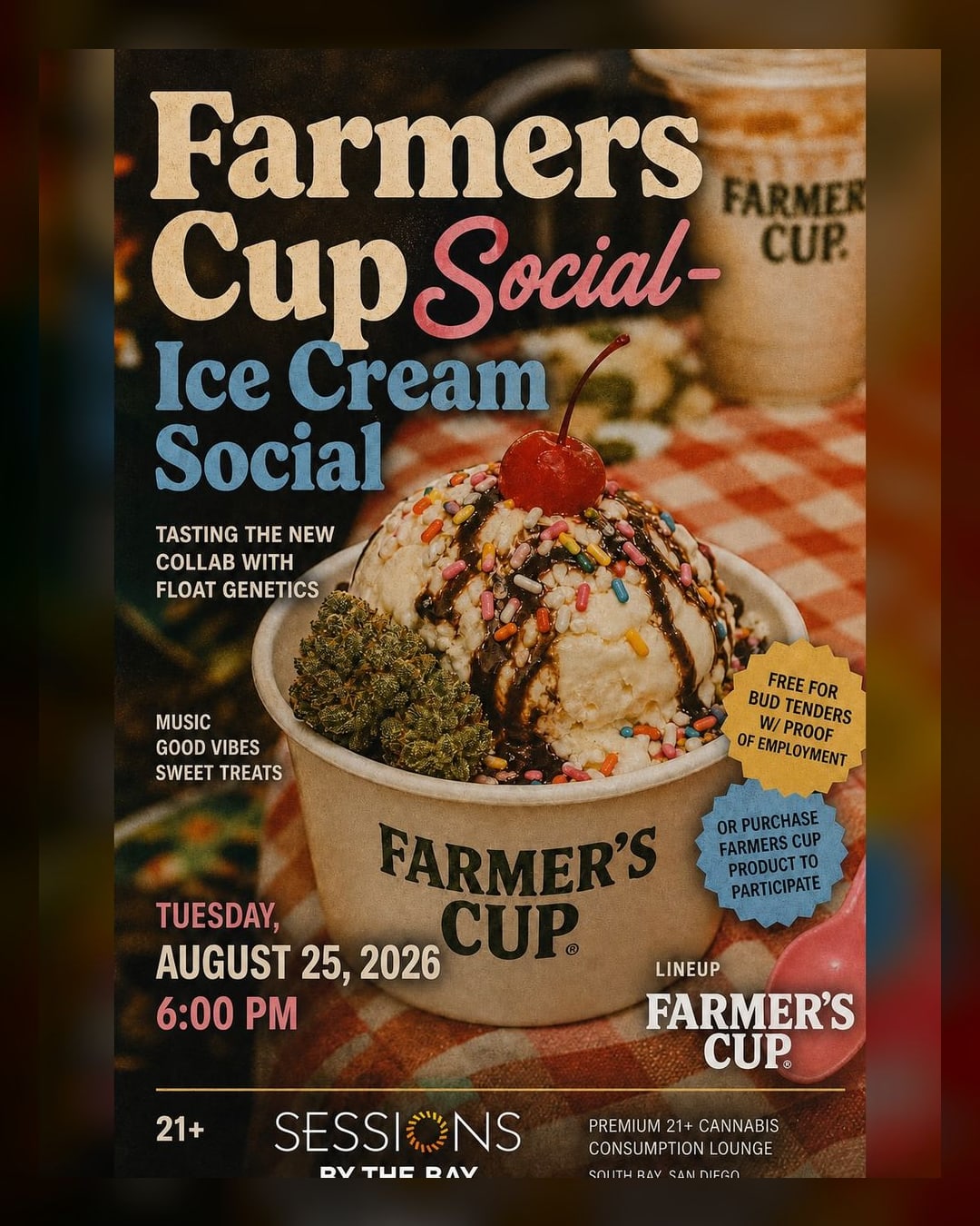 Farmers Cup Social- Ice Cream Social