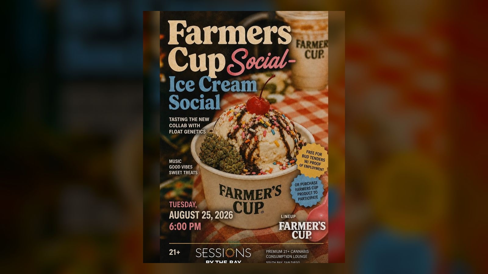 Farmers Cup Social- Ice Cream Social