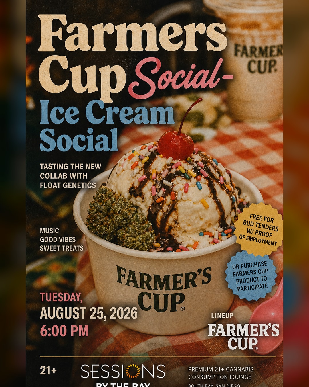 Farmers Cup Social- Ice Cream Social