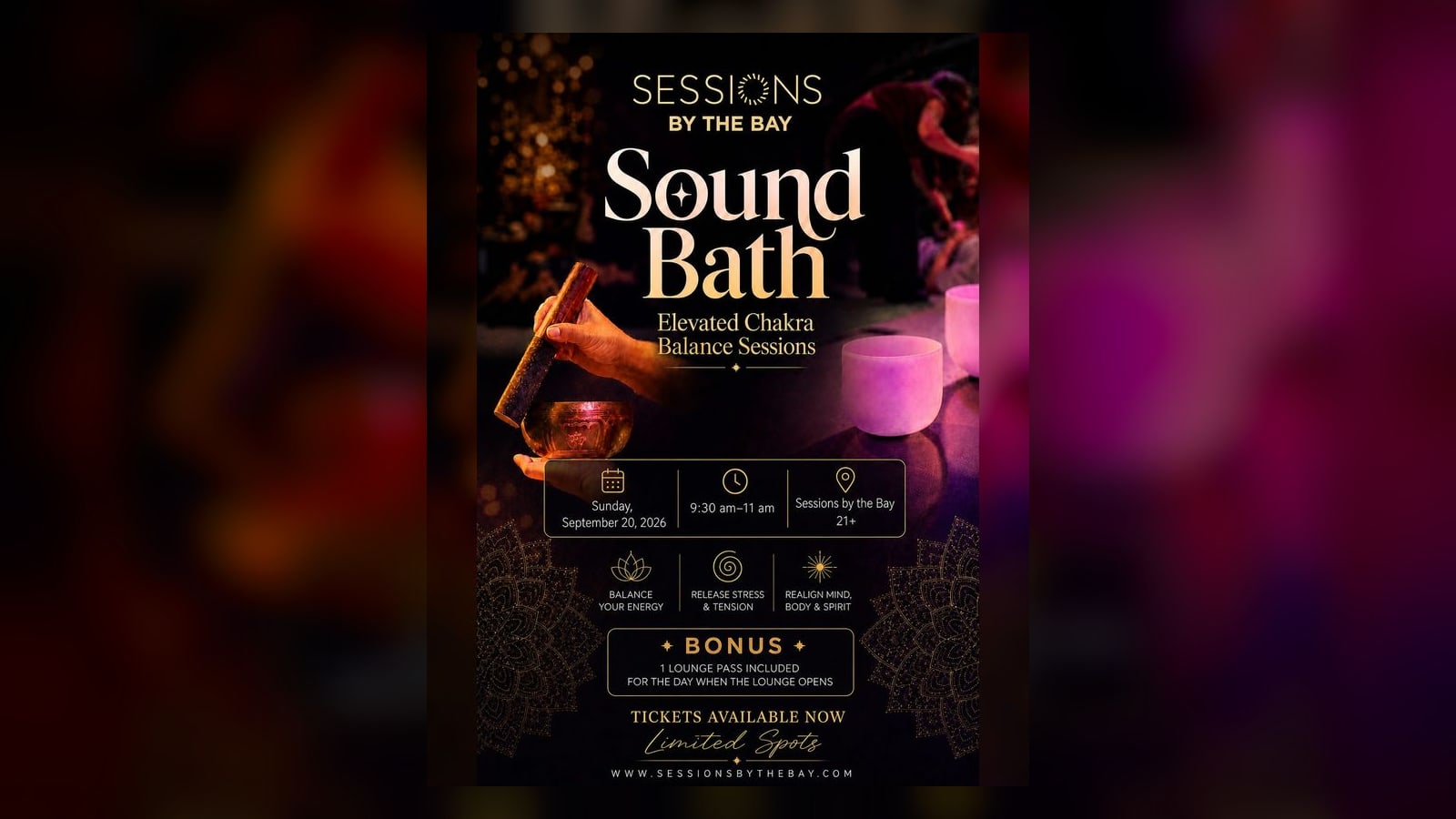 Self Care Sunday: Soundbath Experience