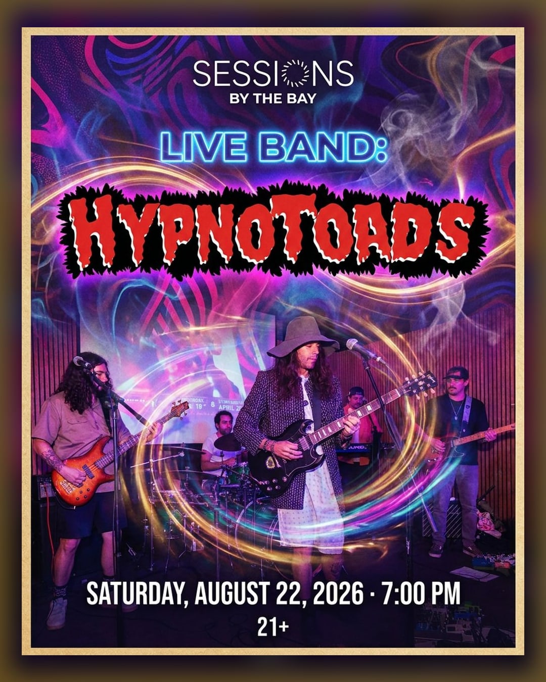 Live Psych Rock, Ska, and Alt Punk: Hypno Toads at Sessions by the Bay