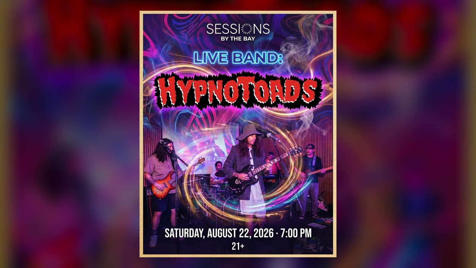 Live Psych Rock, Ska, and Alt Punk: Hypno Toads at Sessions by the Bay