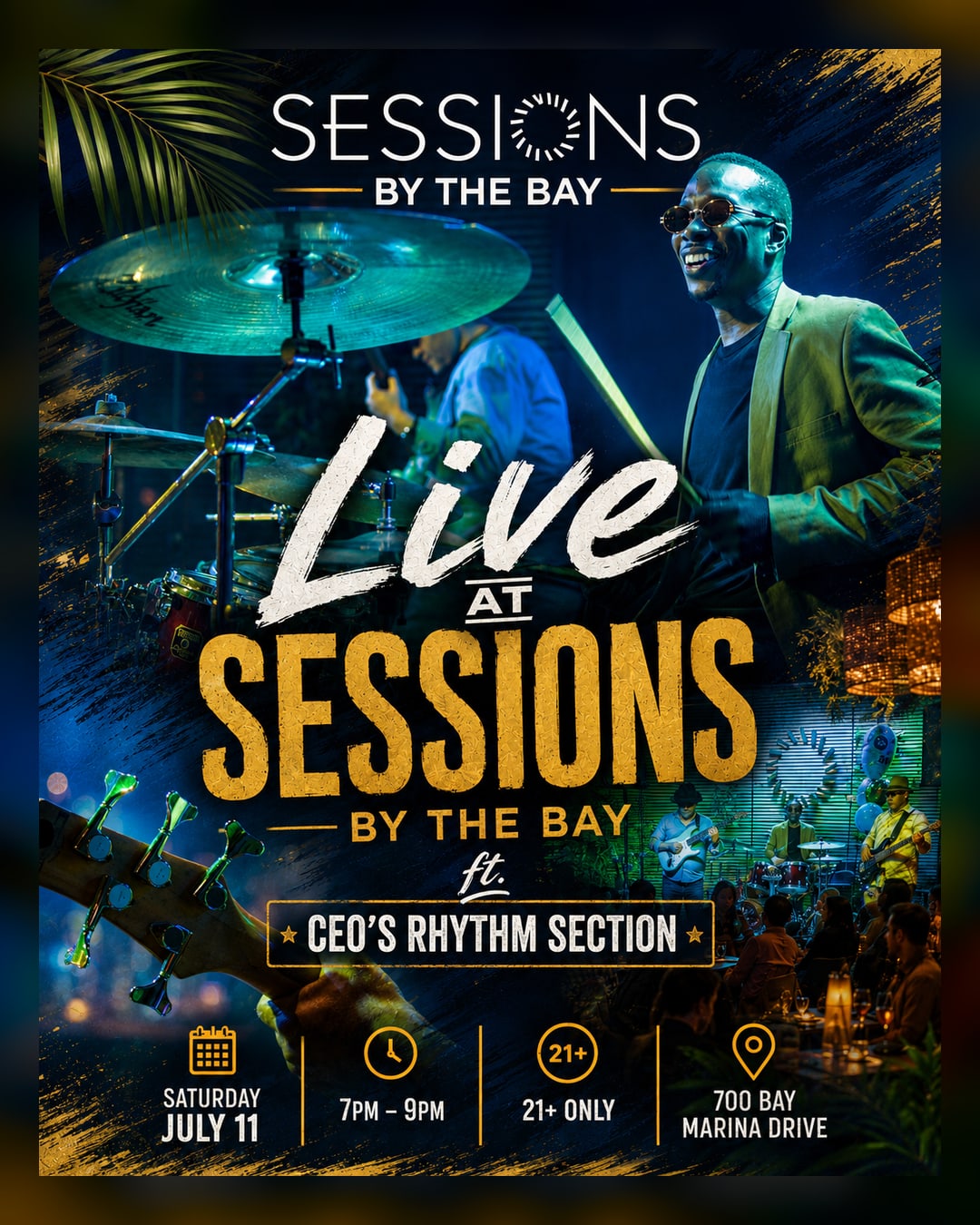 Live Band Saturday: CEO's Rhythm Section brings jazz, R&B, and funk to the lounge