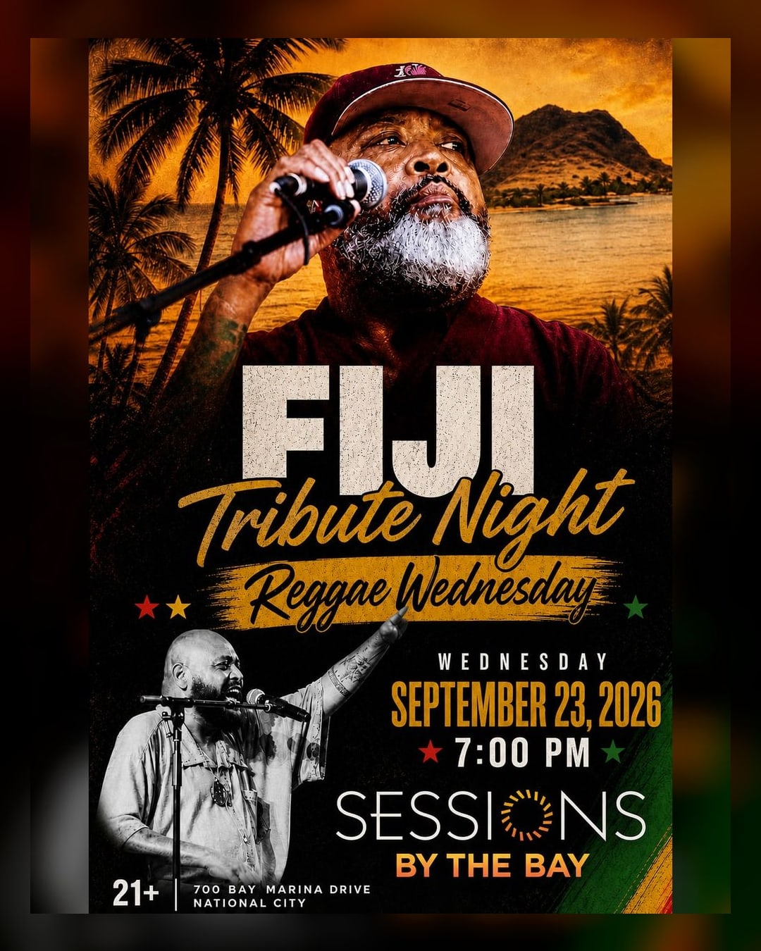 Fiji Tribute Night: Island Reggae Legends Honored at Reggae Wednesday